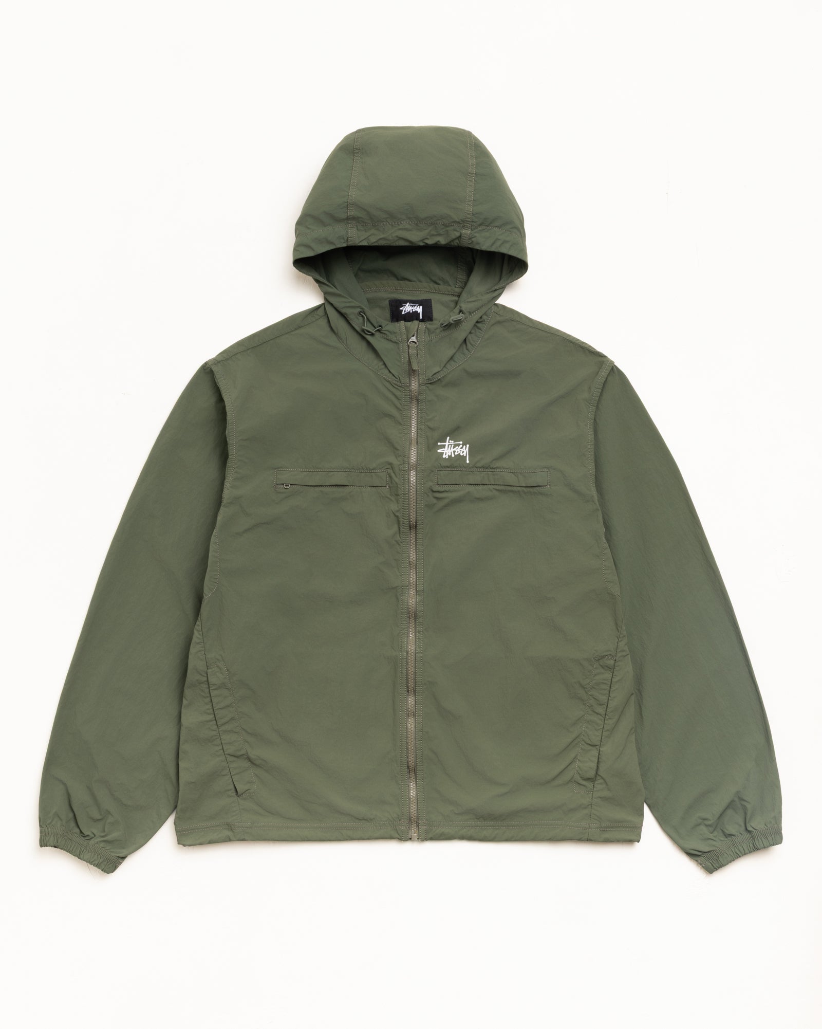 Lightweight Hooded Jacket – Olive | Outerwear | Stüssy – Stussy AU