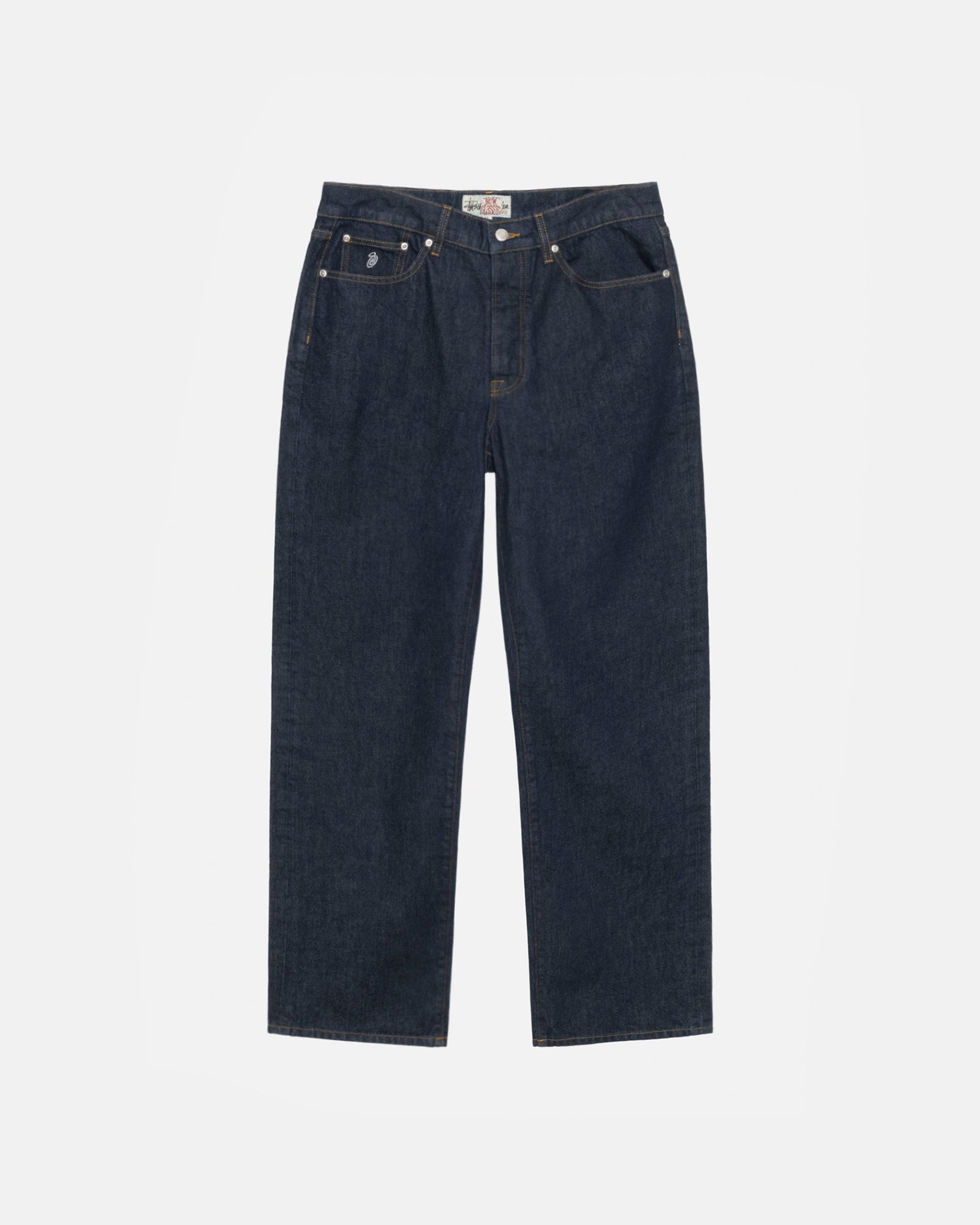 New Classic Jean Denim in rinsed indigo – Stüssy – Stussy AU