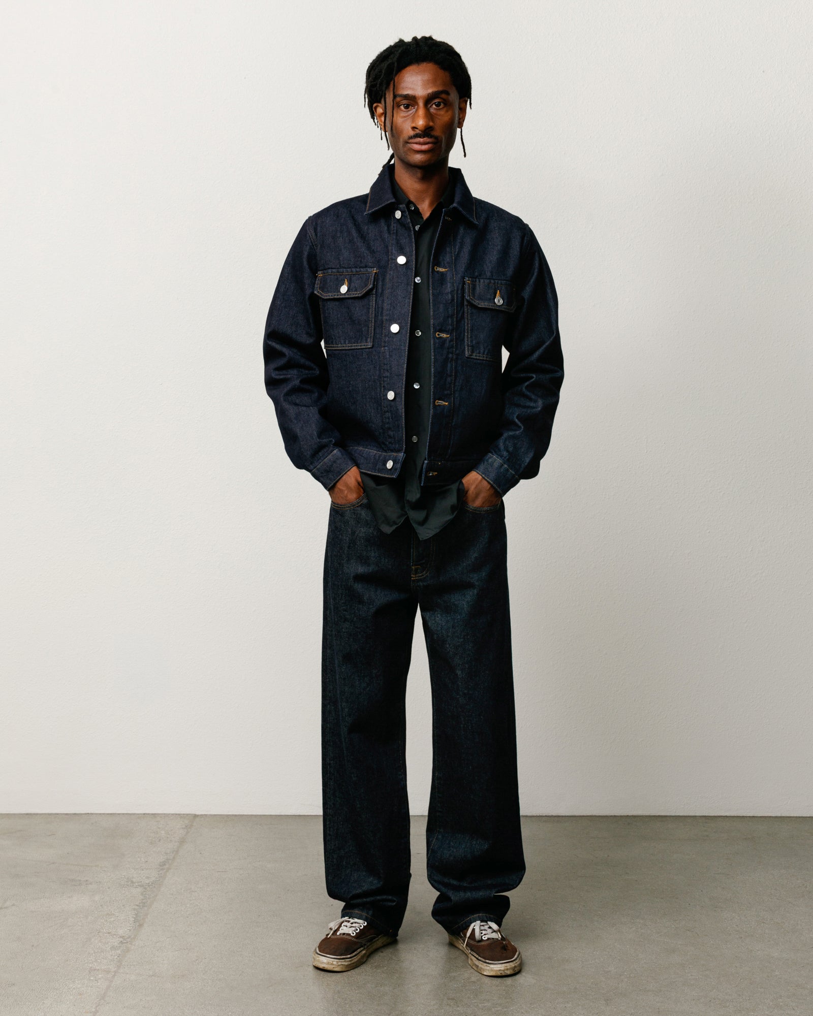 New Classic Jean Denim in rinsed indigo – Stüssy – Stussy AU