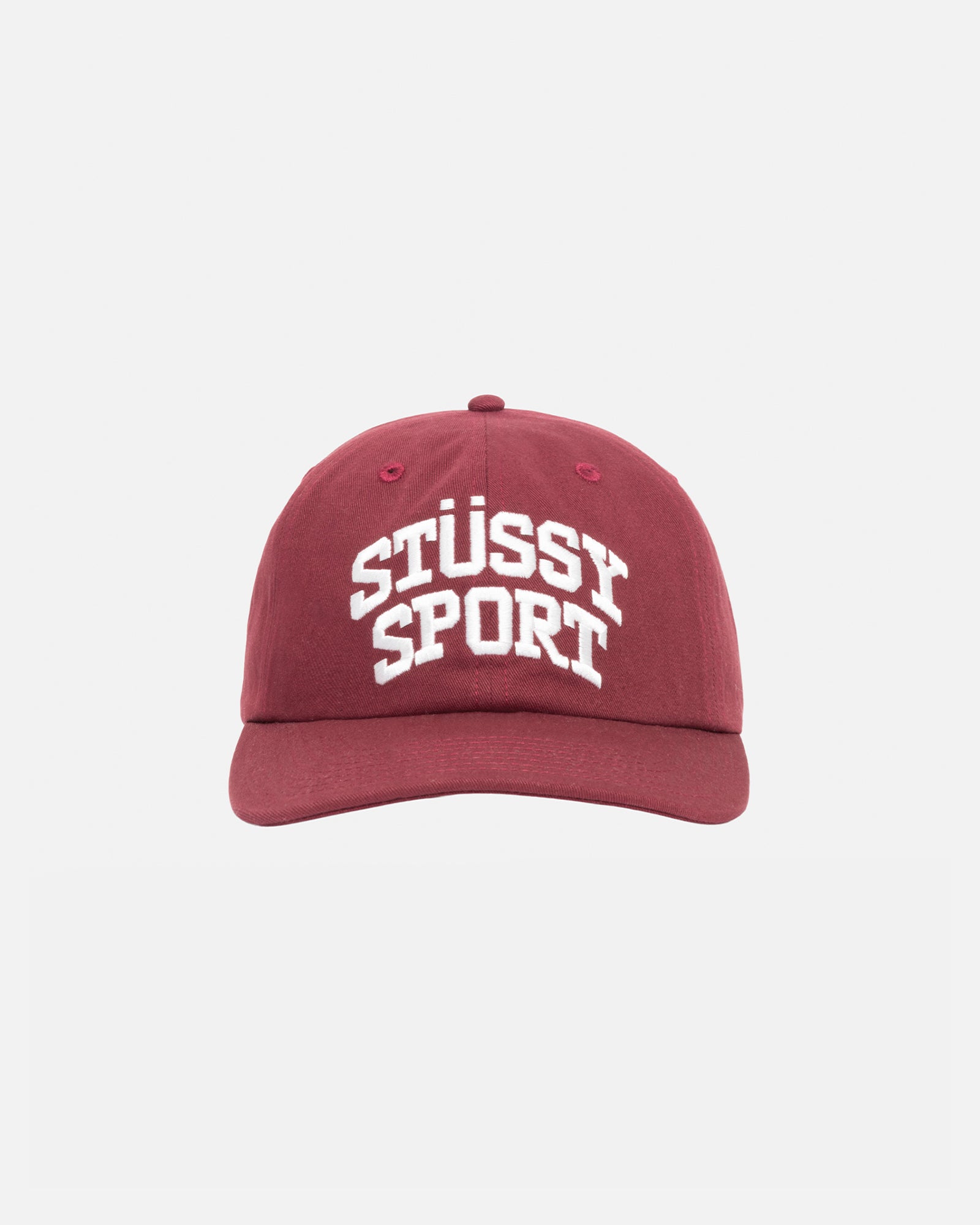 Mid Depth Stüssy Sport Snapback in maroon – Stüssy – Stussy AU