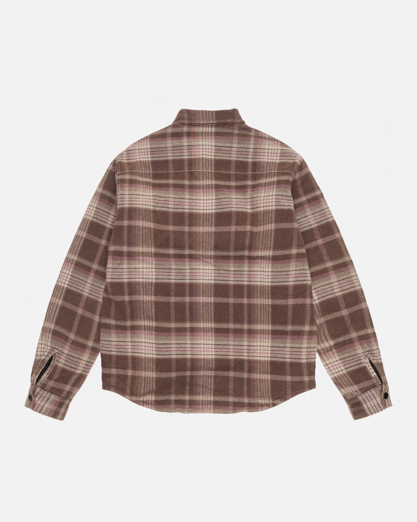 Heavy Washed Plaid Shirt in brown - Stüssy – Stussy AU
