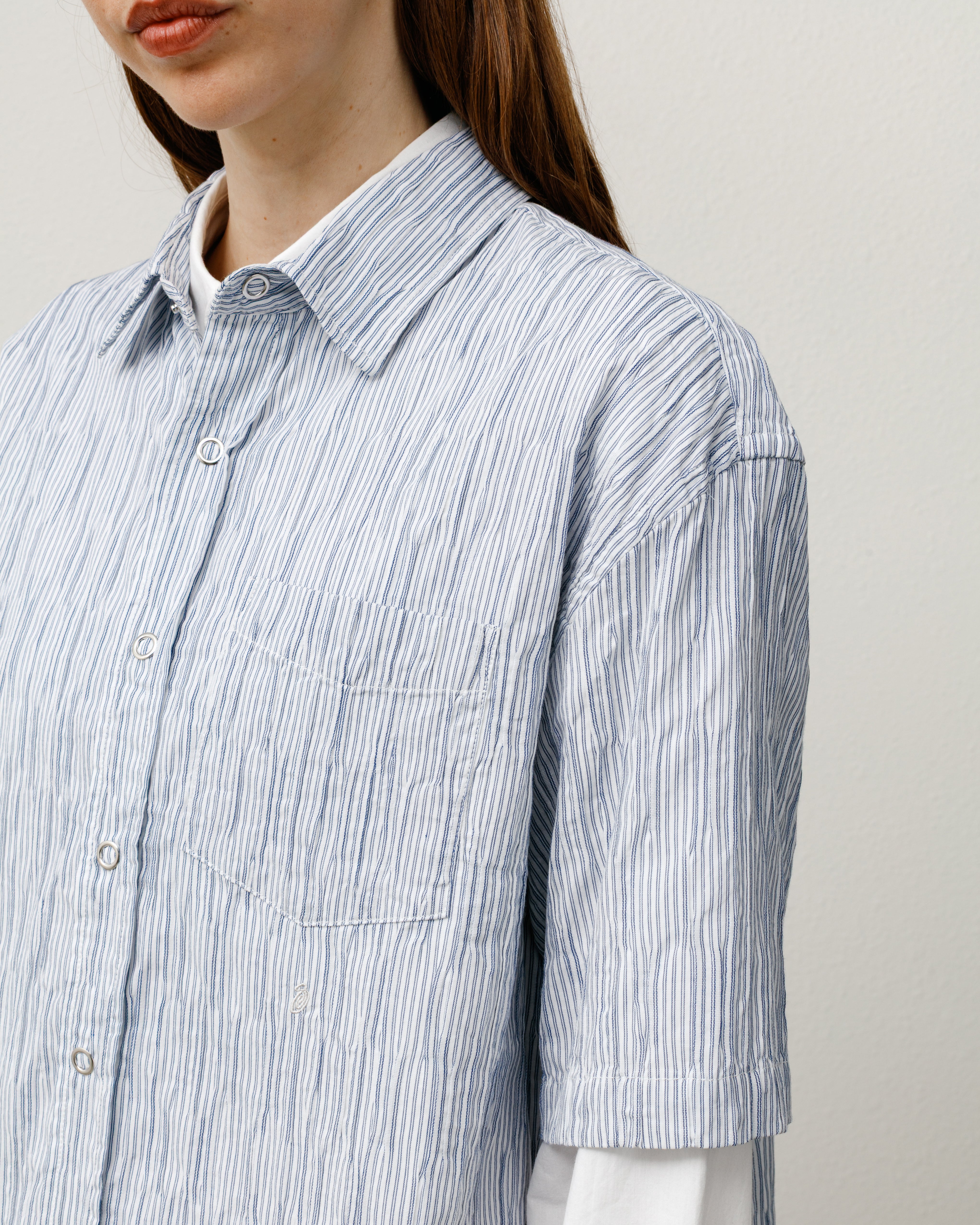 トップス stussy WAVY STRIPED SHORT SLEEVE SHIRT Wavy Striped Shirt Blue – Complex Clothing Inc.