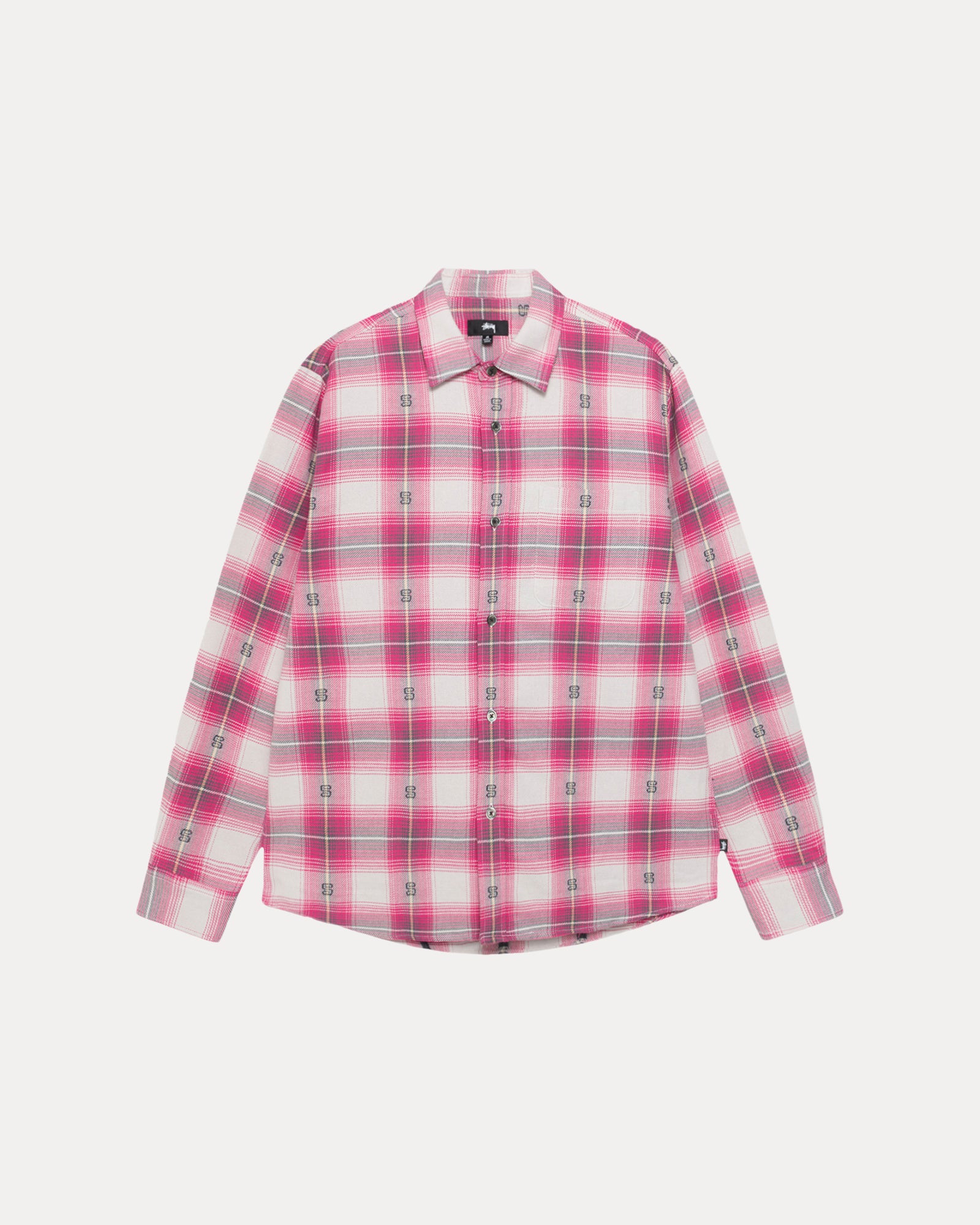 MOTIF PLAID SHIRT