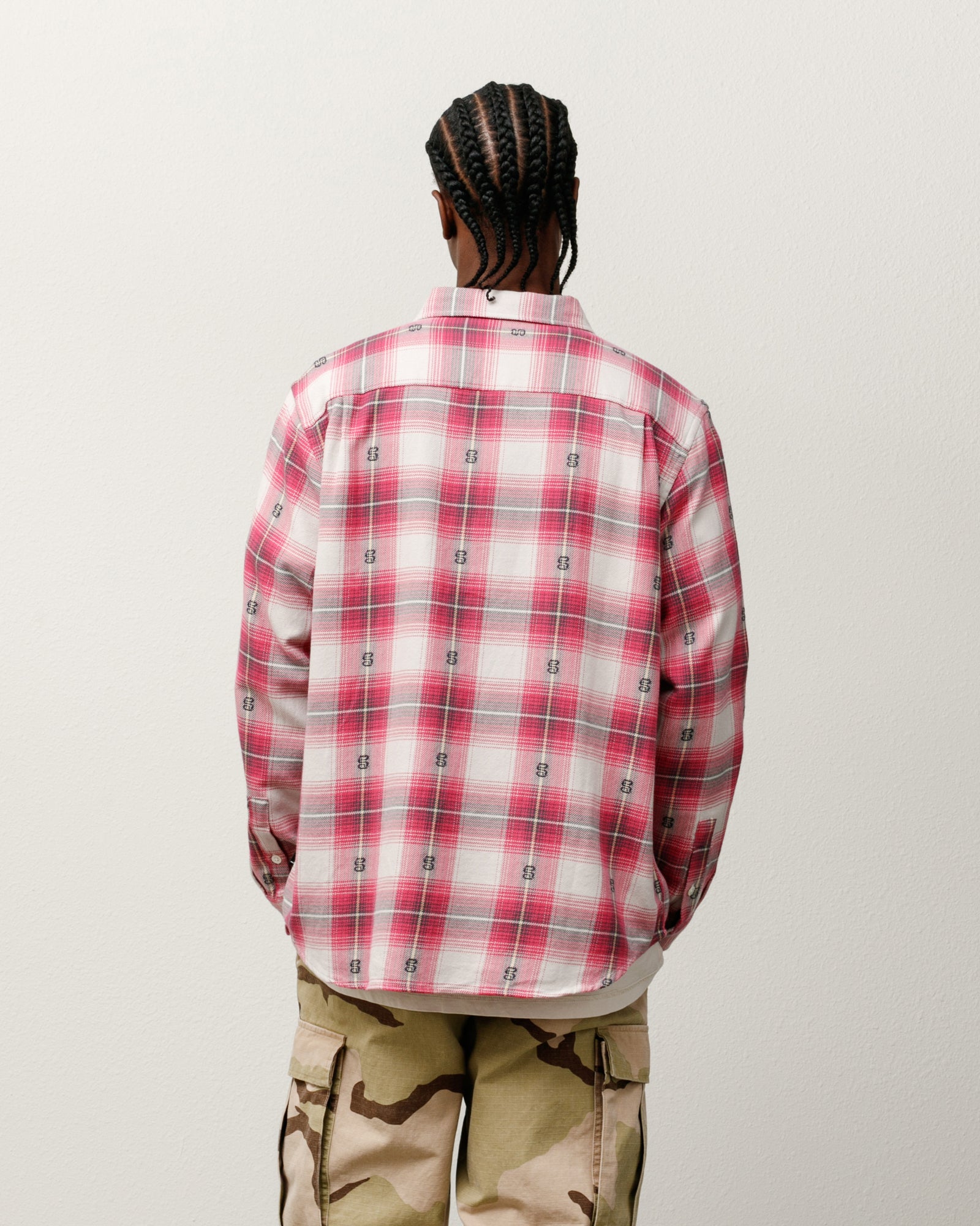 MOTIF PLAID SHIRT