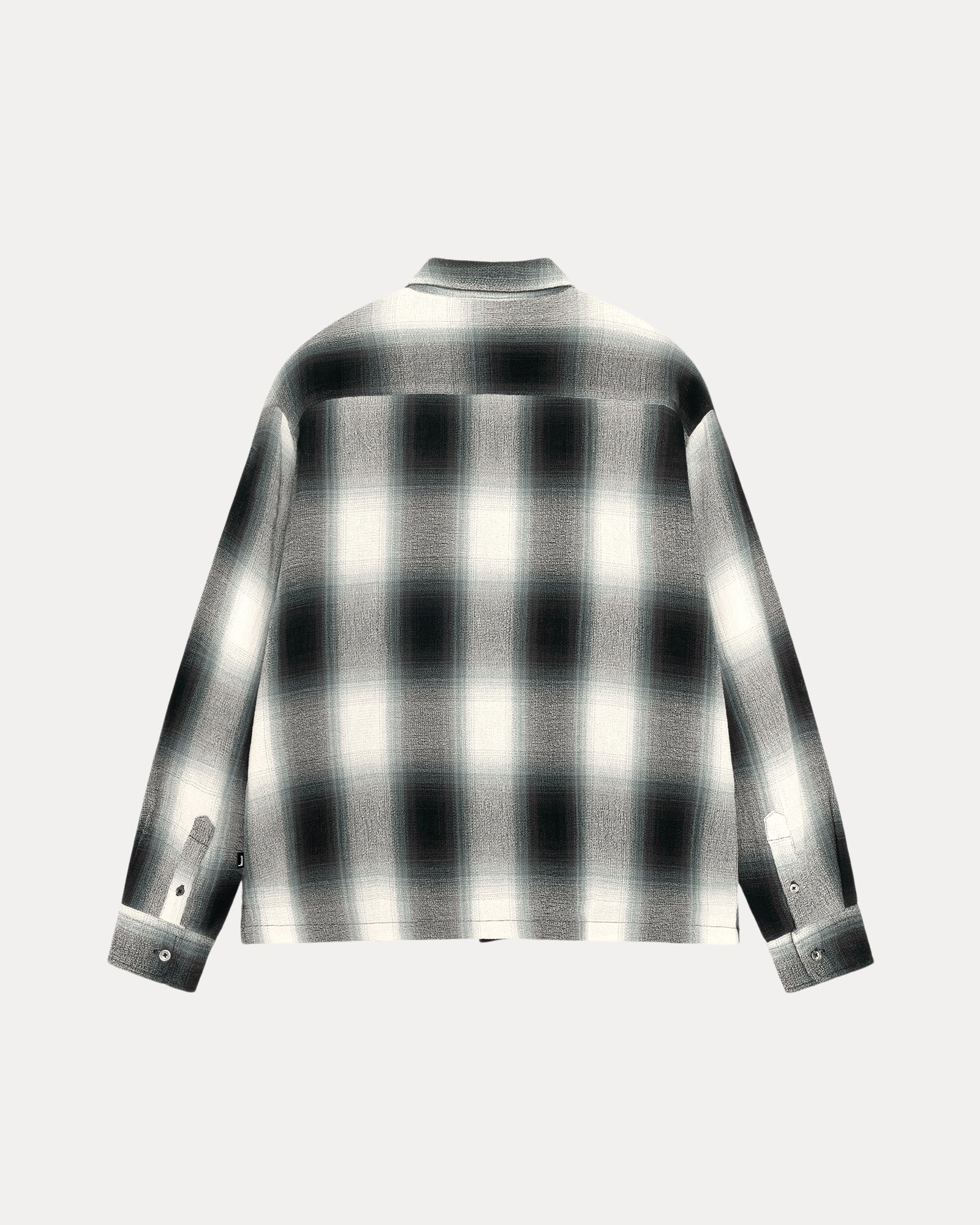 国内発送 送料関税込 日本完売 STUSSY LOOSE WEAVE PLAID SHIRT Stussy Loose Weave Plaid Shirt Grey Men's - SS25 - US