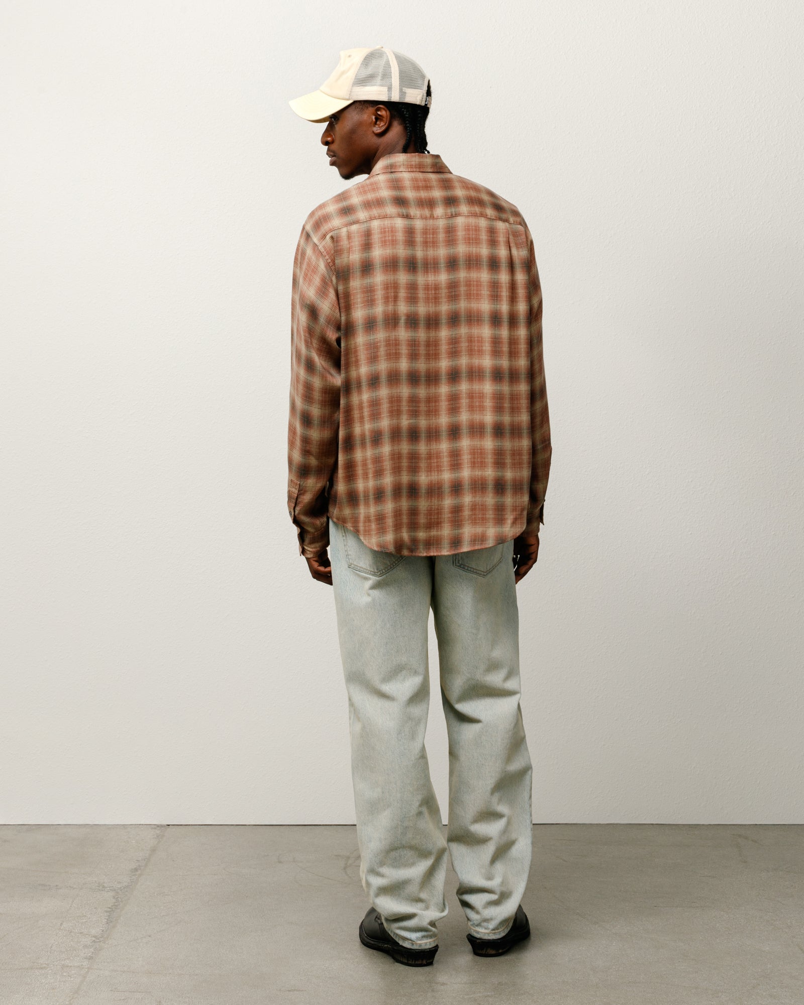 Matthew Printed Shirt ‚ Brick | Tops & Shirts | Stussy – Stussy AU
