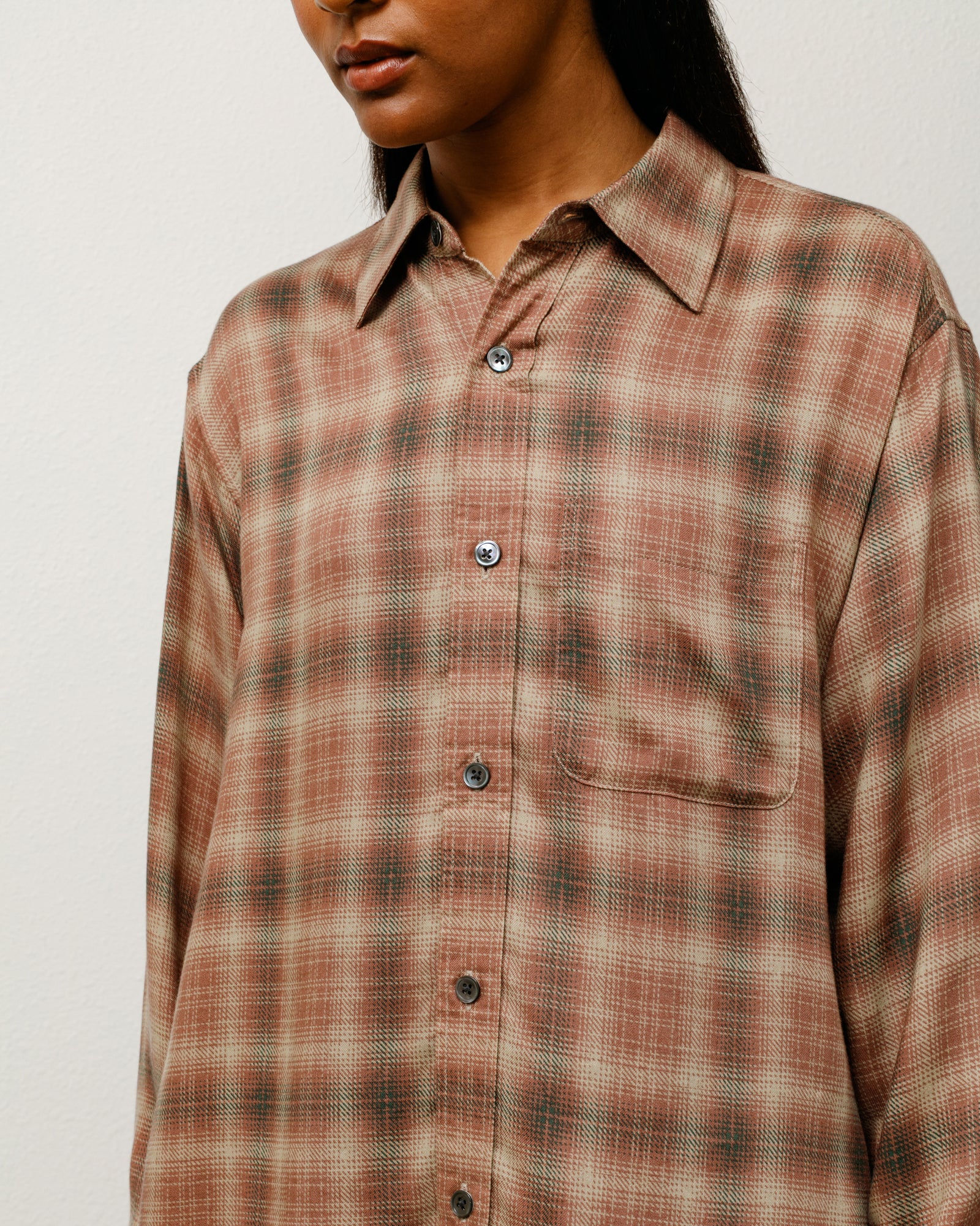 Matthew Printed Shirt ‚ Brick | Tops & Shirts | Stussy – Stussy AU