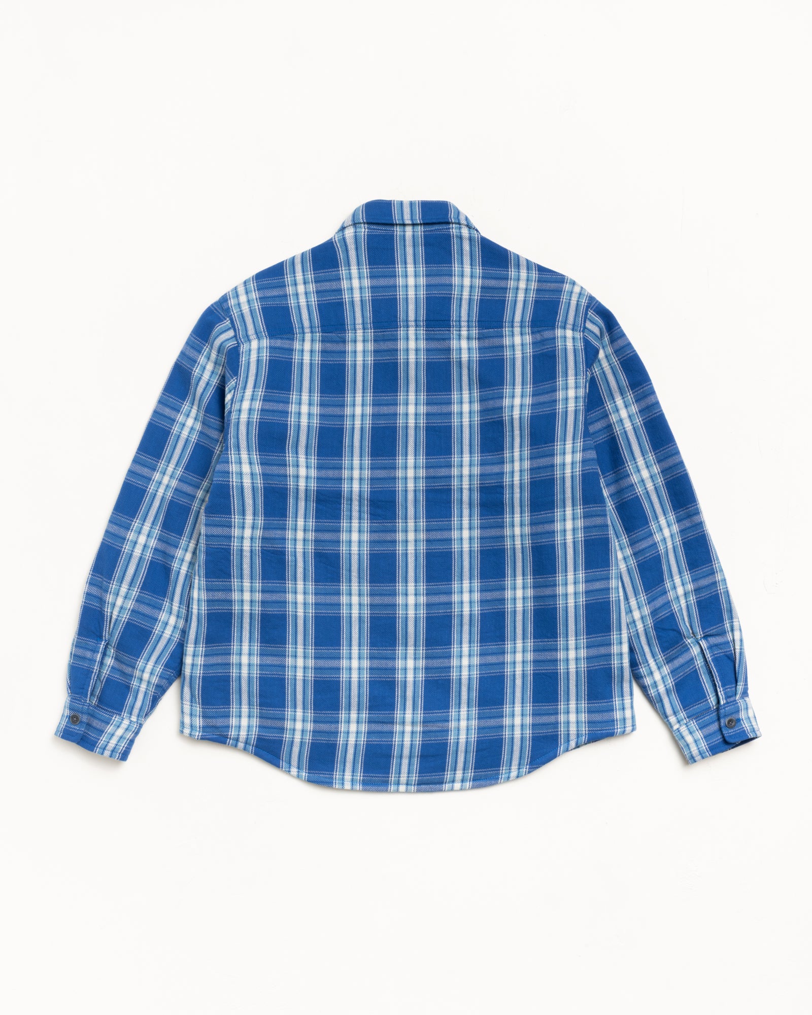 Lau Plaid Shirt Jacket – Blue | Tops & Shirts | Stüssy – Stussy AU