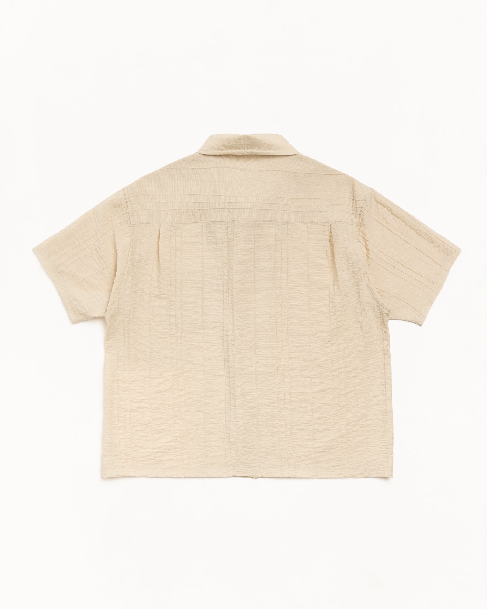 PLEATED TEXTURED SHIRT