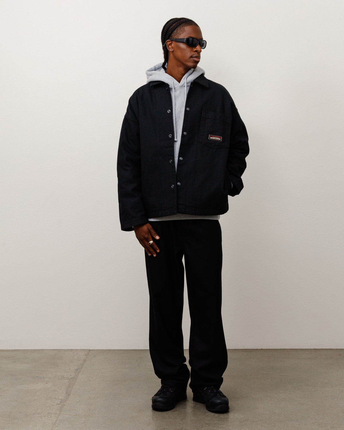 CANVAS WORK OVERSHIRT