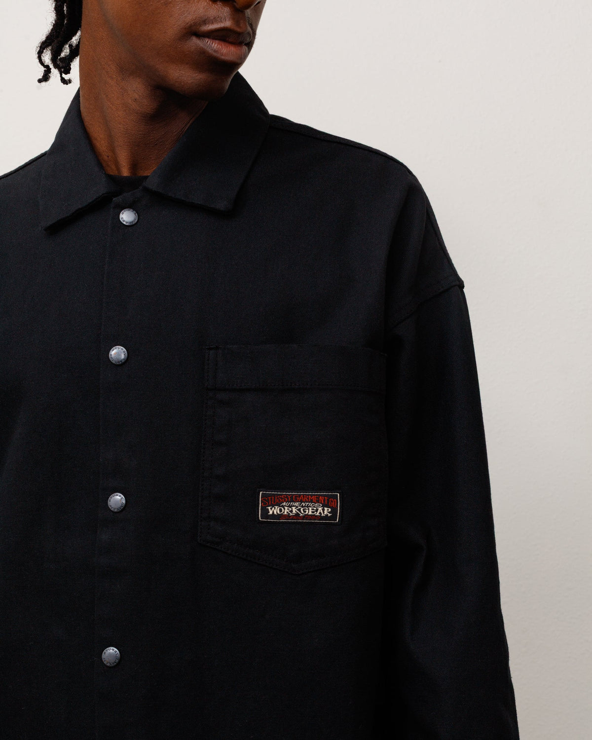 CANVAS WORK OVERSHIRT