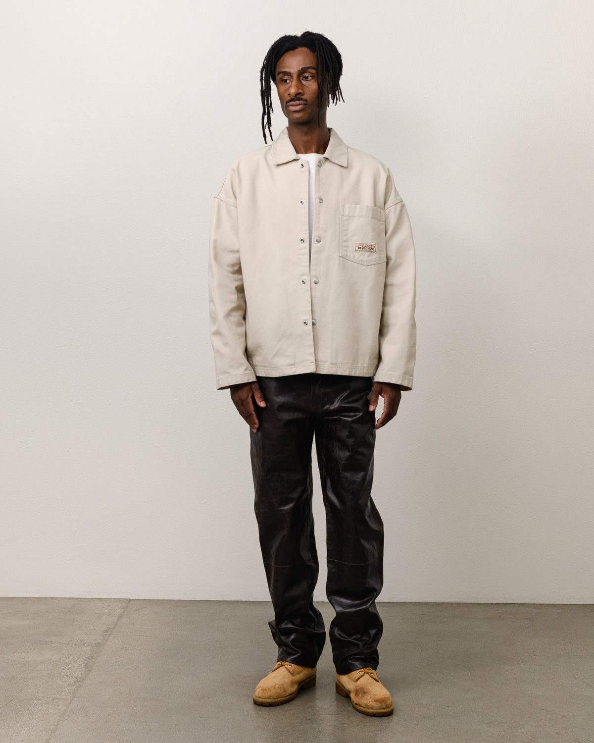 CANVAS WORK OVERSHIRT