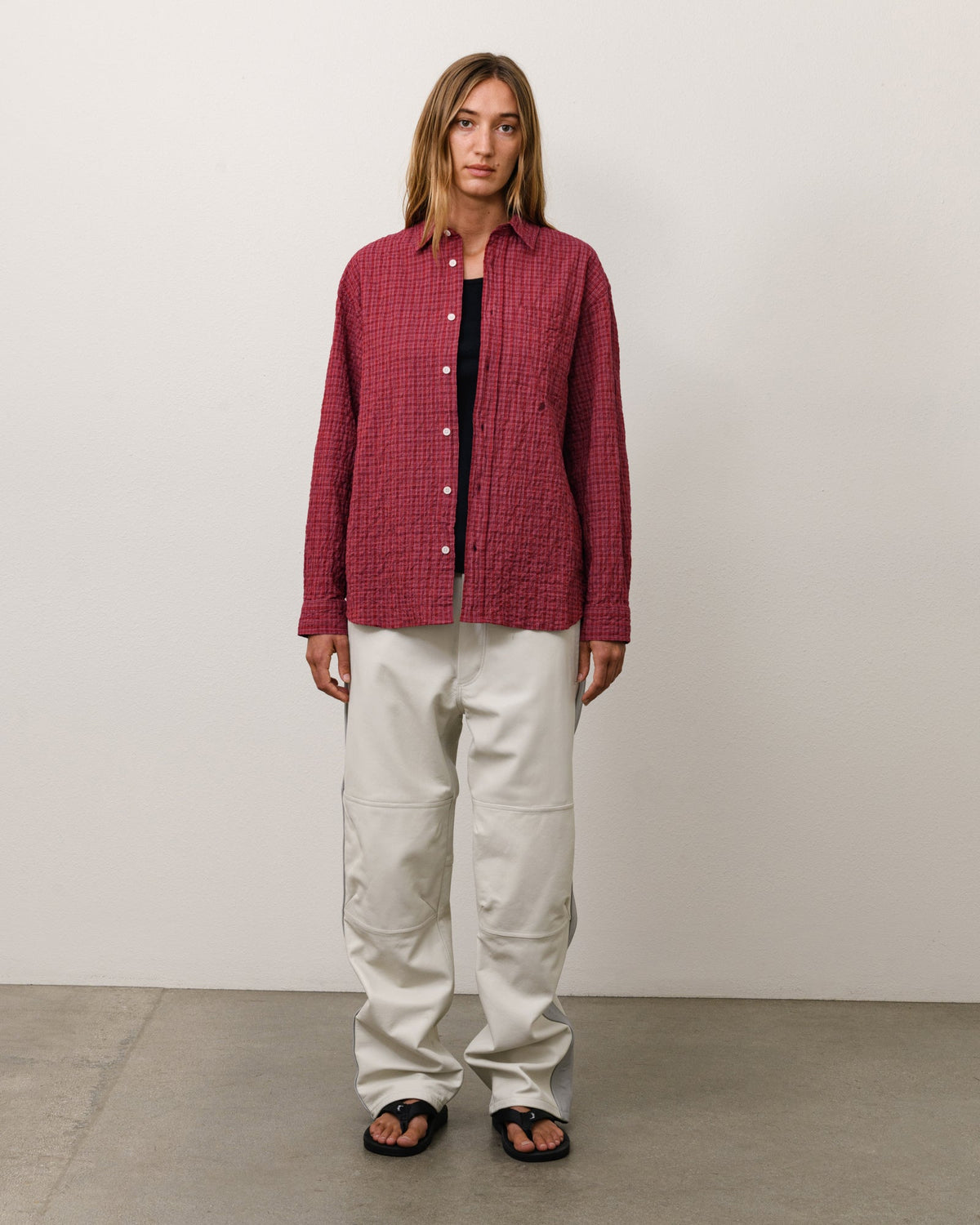 STANDARD LS SHIRT CRINKLE
