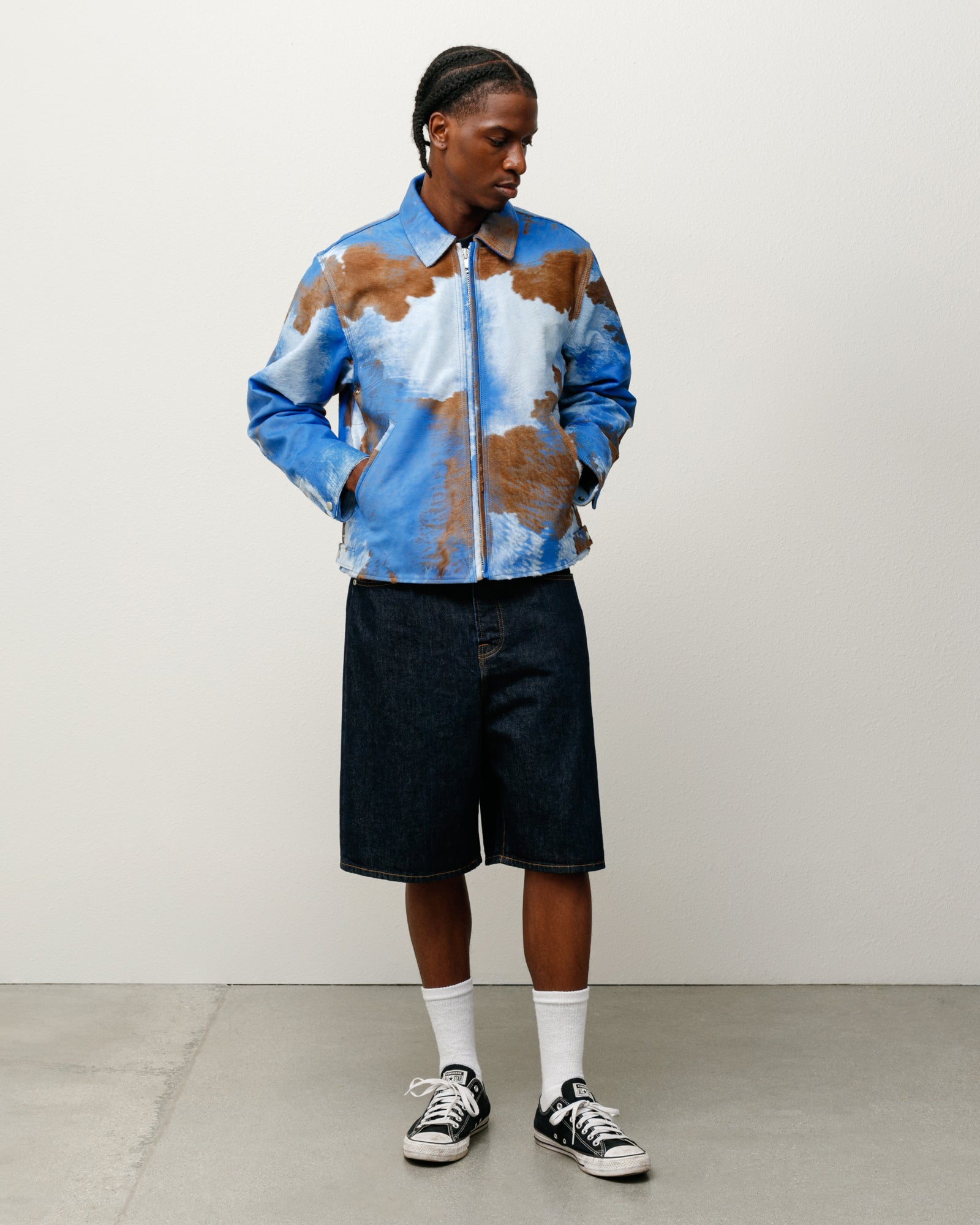 Big Ol' Short Denim ‚ Rinsed Indigo | Bottoms | Stussy