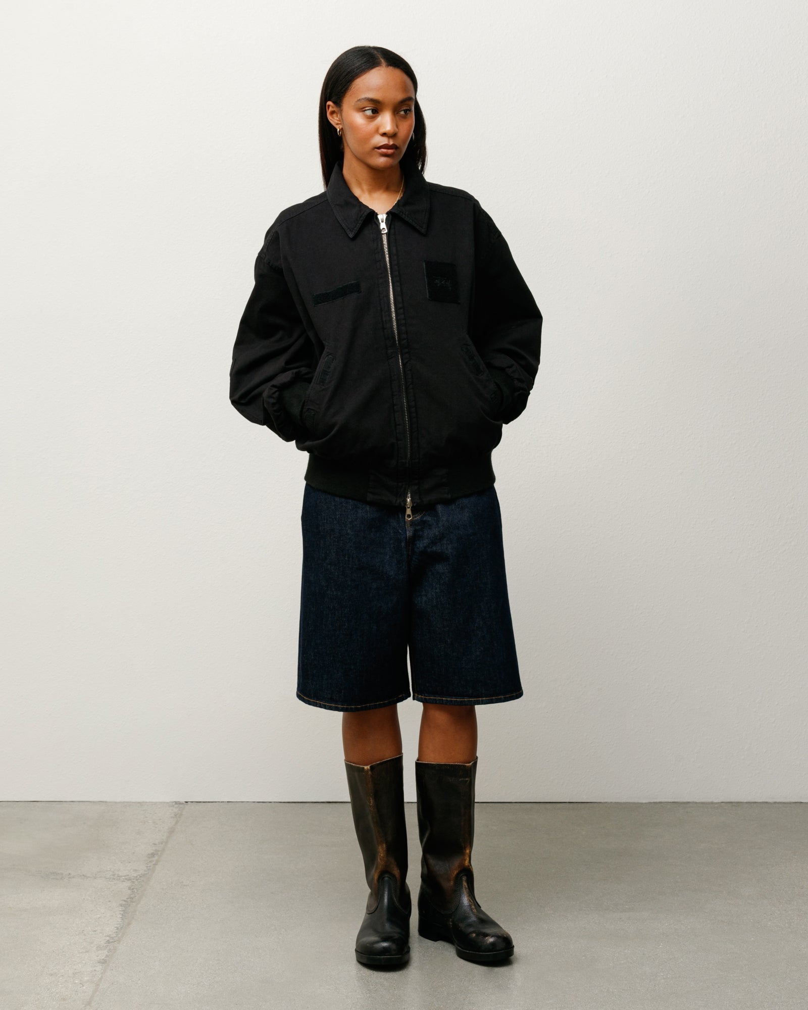 パンツ STUSSY BIG OL' SHORT DENIM RINSED INDIGO Big Ol' Short Denim – Rinsed Indigo | Bottoms | Stüssy