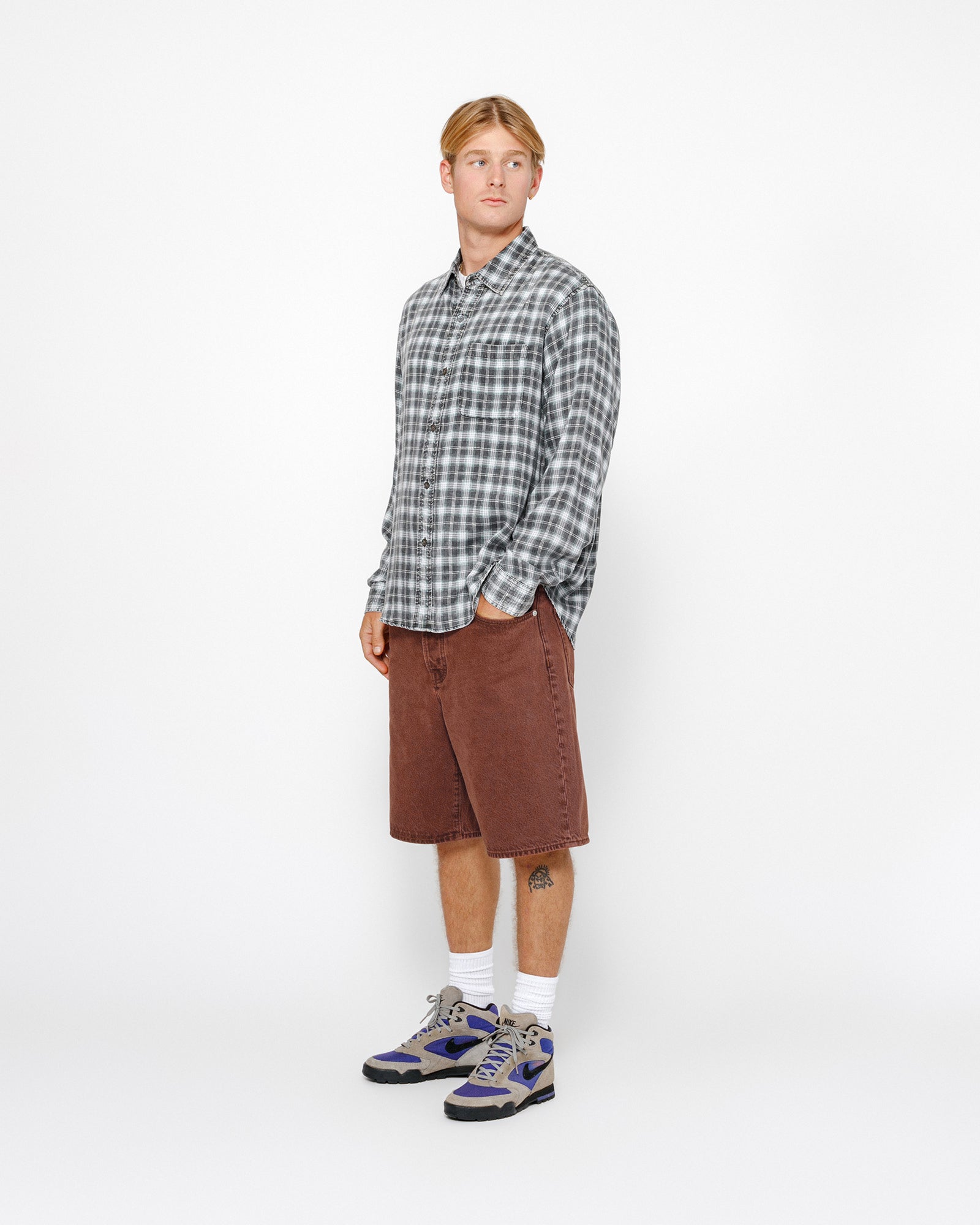 STÜSSY BIG OL Shorts Denim Clay size 28 BIG OL' SHORTS DENIM CLAY | BODEGA – Bodega