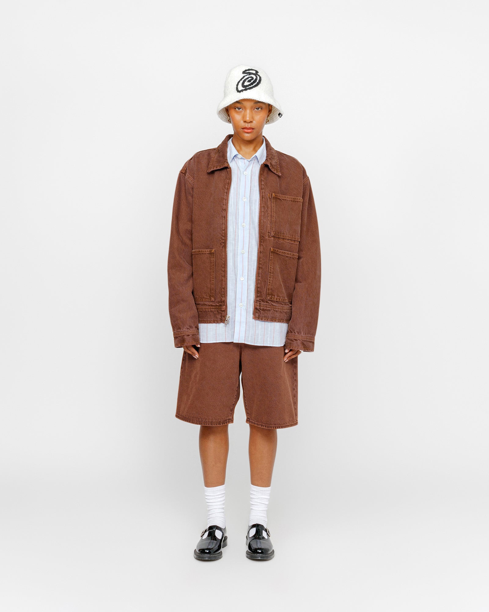 Big Ol' Short Denim in clay – Stüssy – Stussy AU