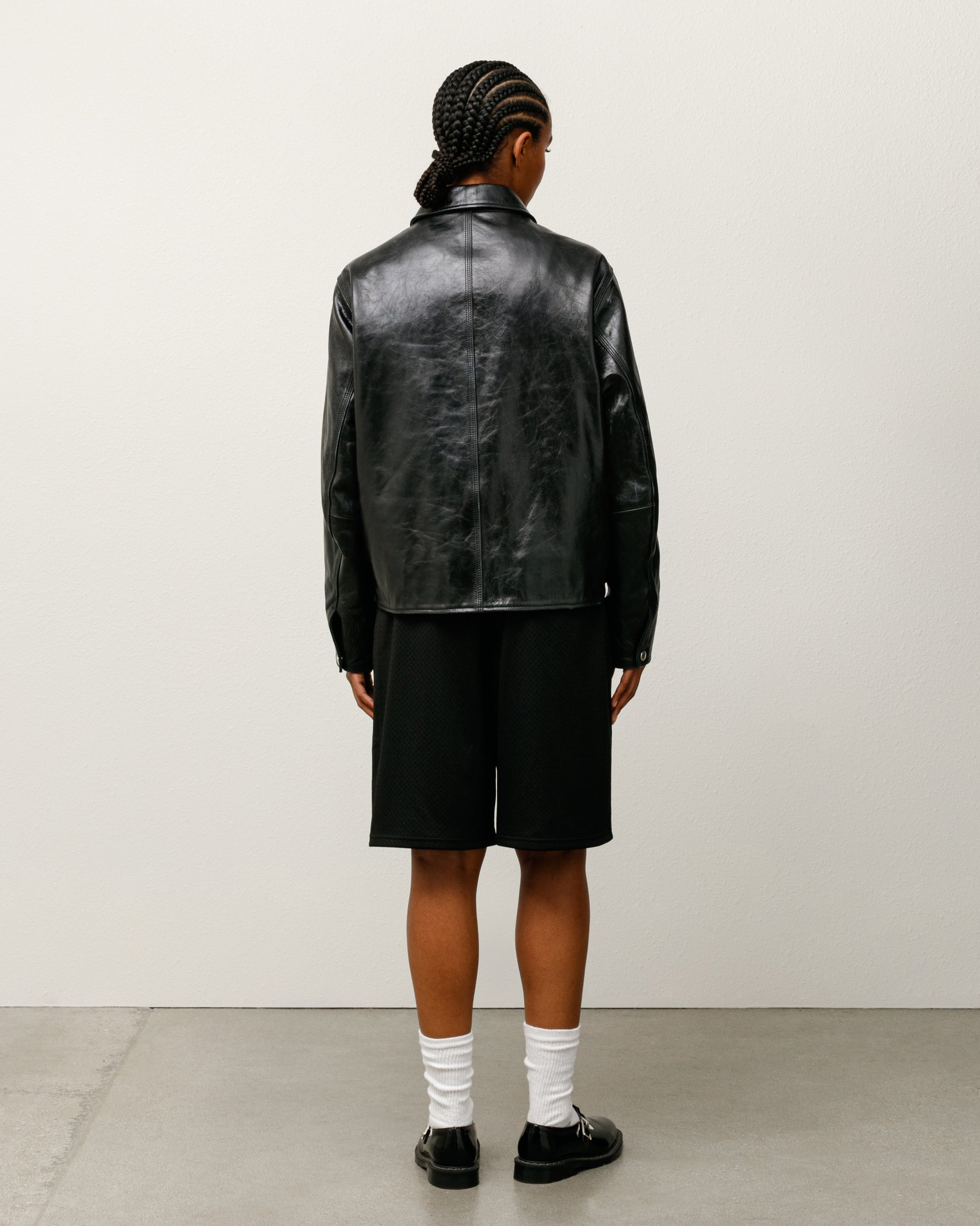 Mesh Short Basic Mens Regular In Black