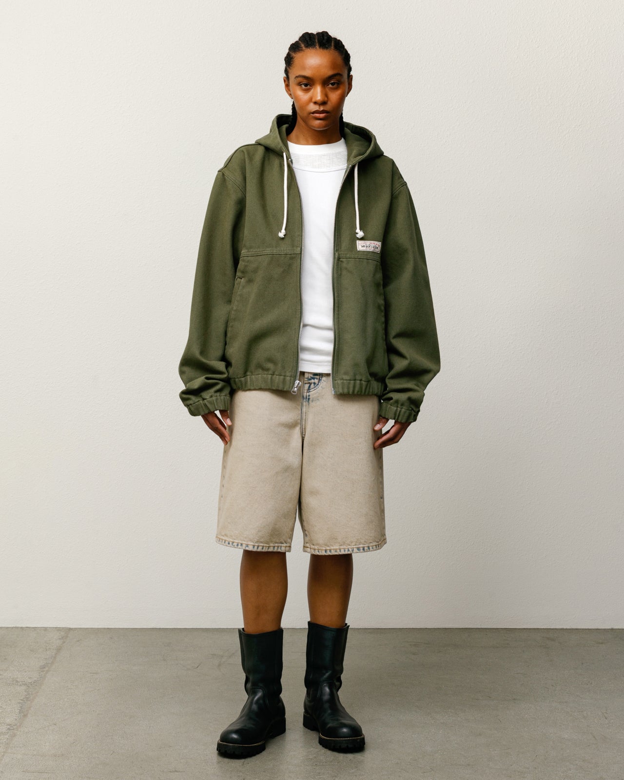 Big Ol' Short Denim – Resin Wash Khaki | Pants | Stüssy – Stussy AU