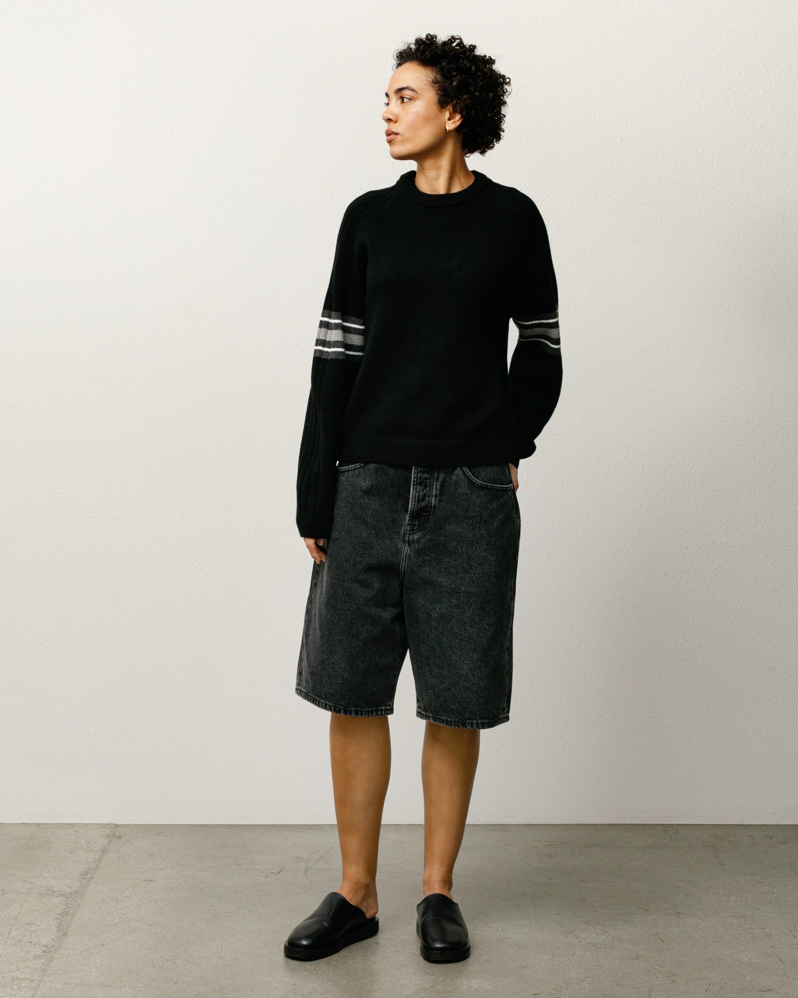 Big Ol' Short Denim – Vintage Black | Pants | Stüssy – Stussy AU