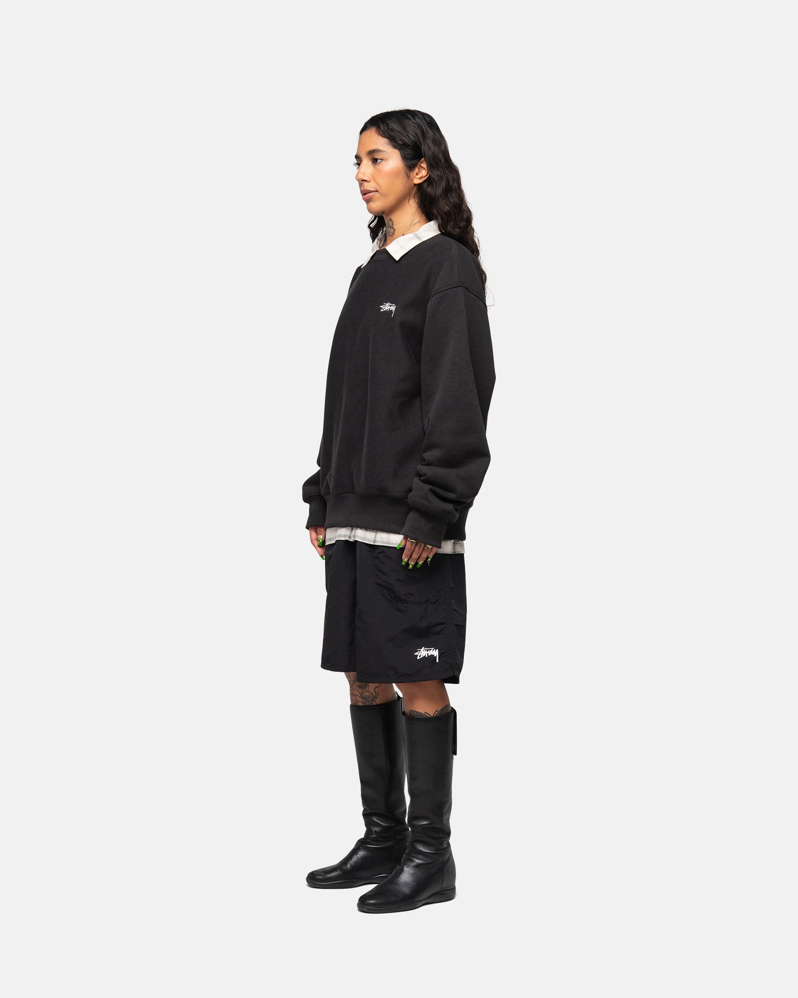 STUSSY WATER SHORT STOCK ブラック XX-LARGE Stussy Water Short Stock Black – LESS 17