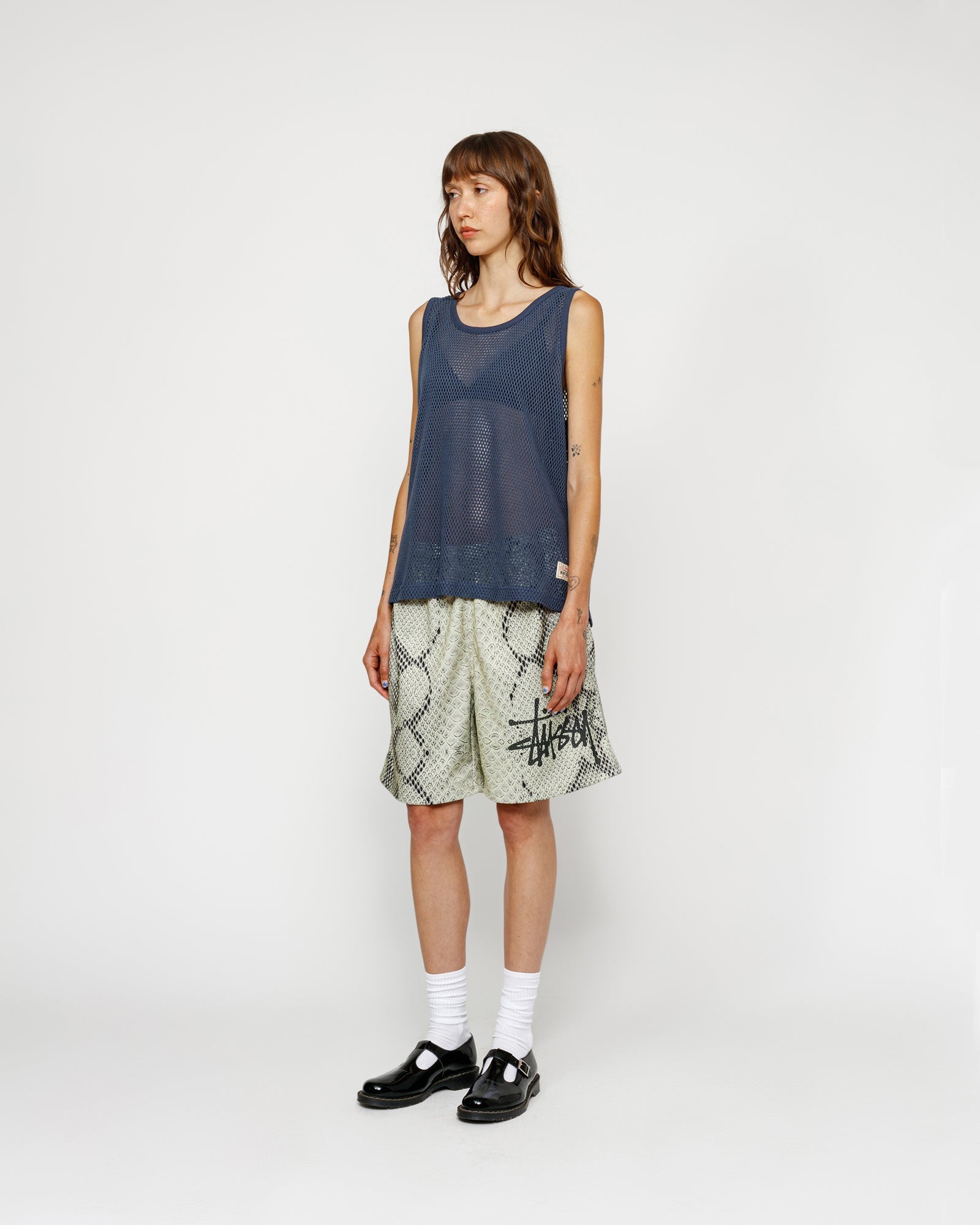 Big Mesh Tank in navy – Stüssy – Stussy AU
