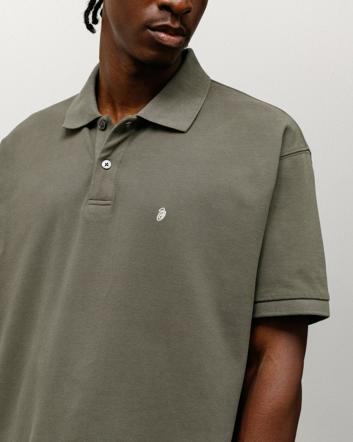 Classic Pique Polo in green – Stüssy – Stussy AU