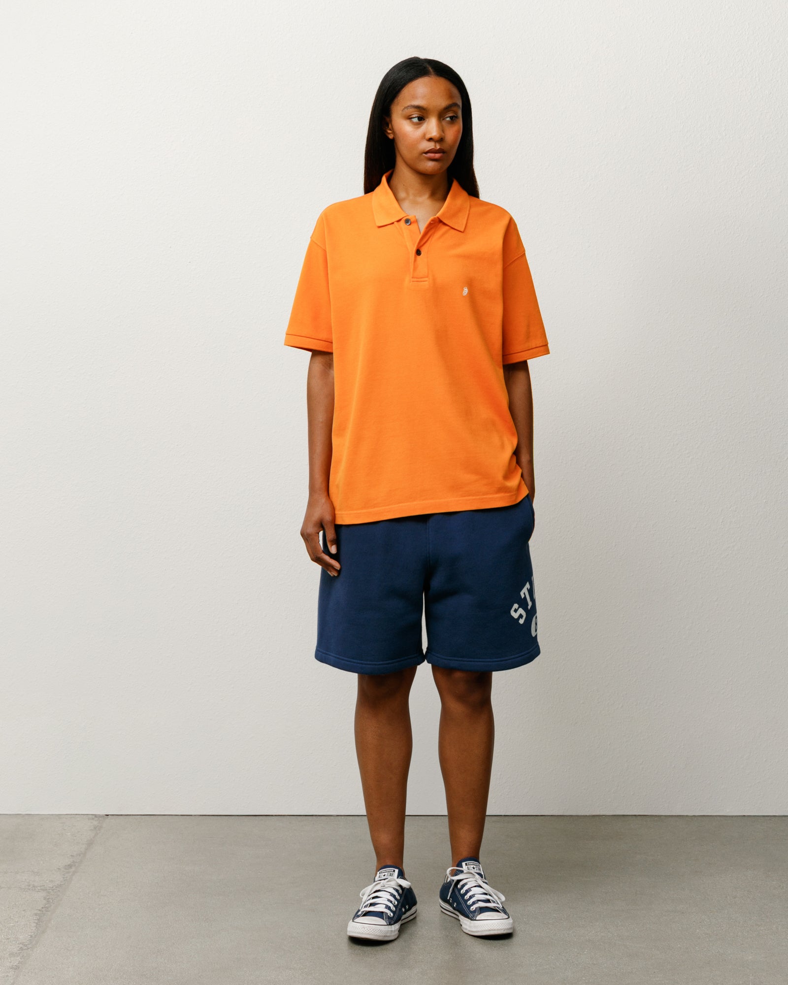 Classic Pique Polo in orange – Stüssy – Stussy AU