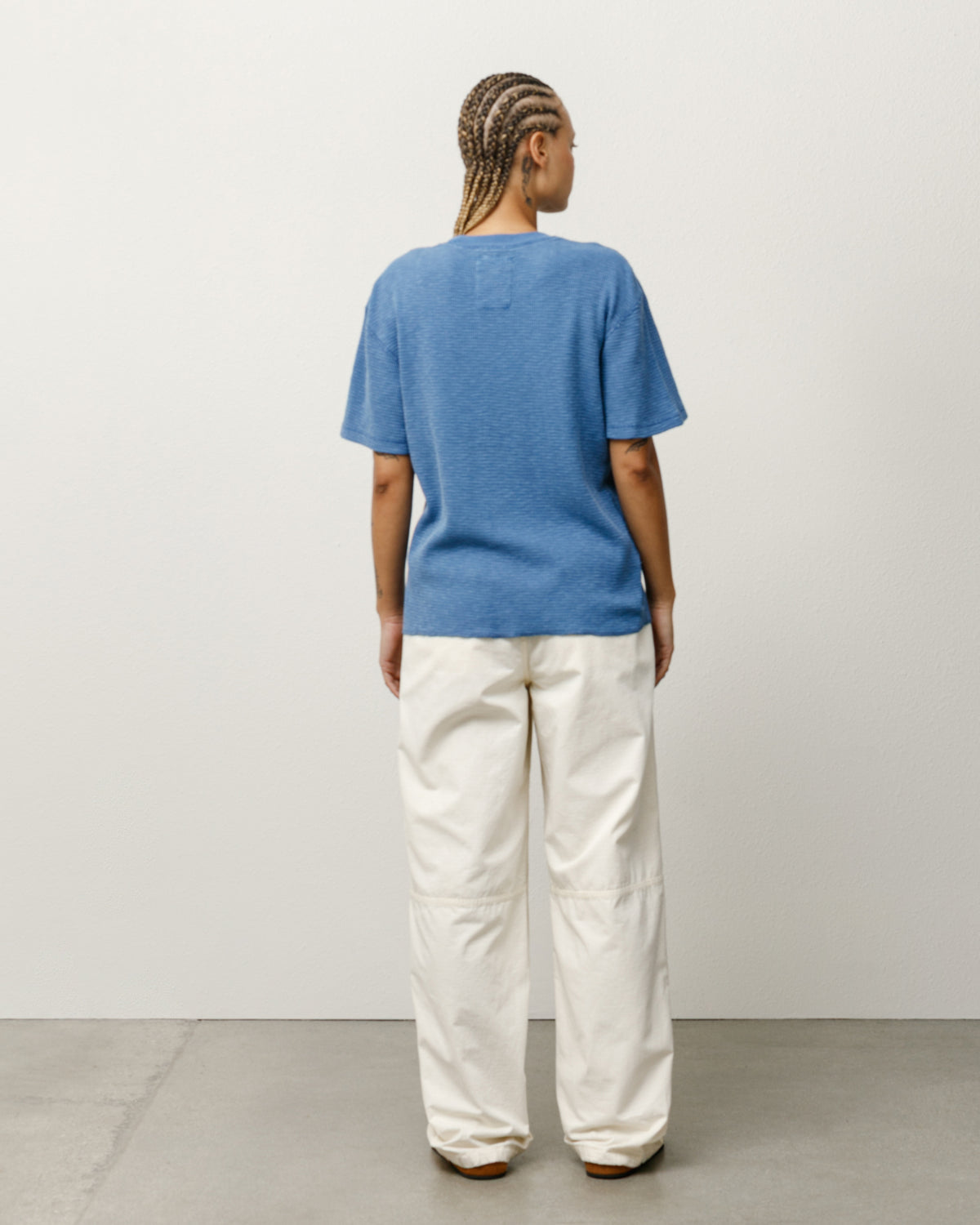 Pigment Dyed SS Thermal in blue – Stüssy – Stussy AU