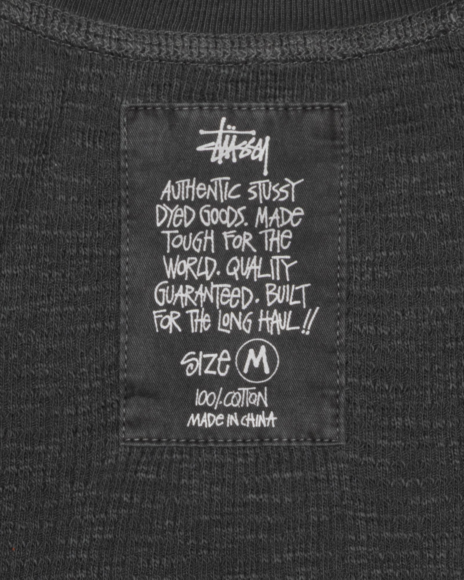 トップス STUSSY PIGMENT DYED SS THERMAL Pigment Dyed SS Thermal – Blue | Tops | Stüssy Japan