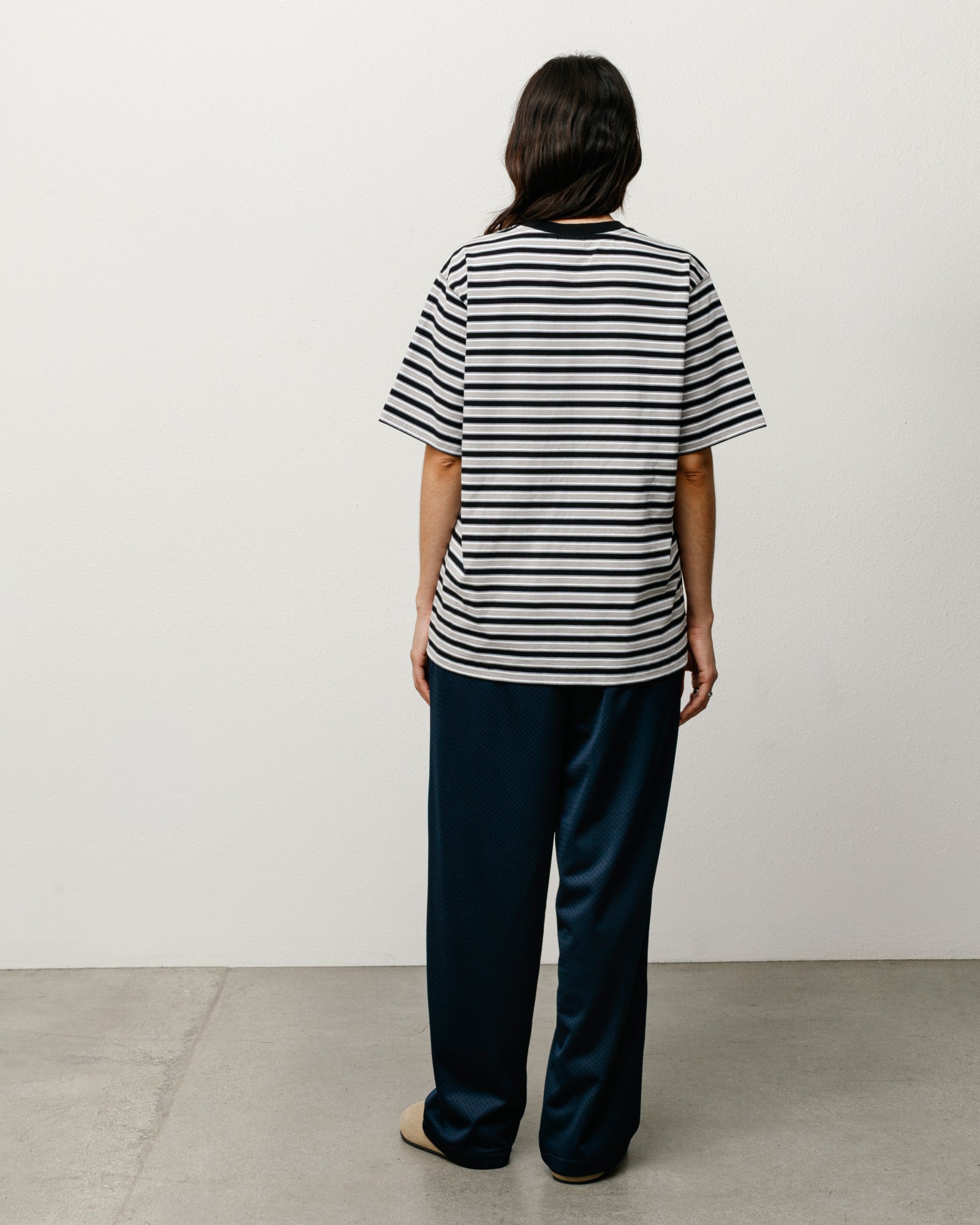 BEACH STRIPE SHORT SLEEVE