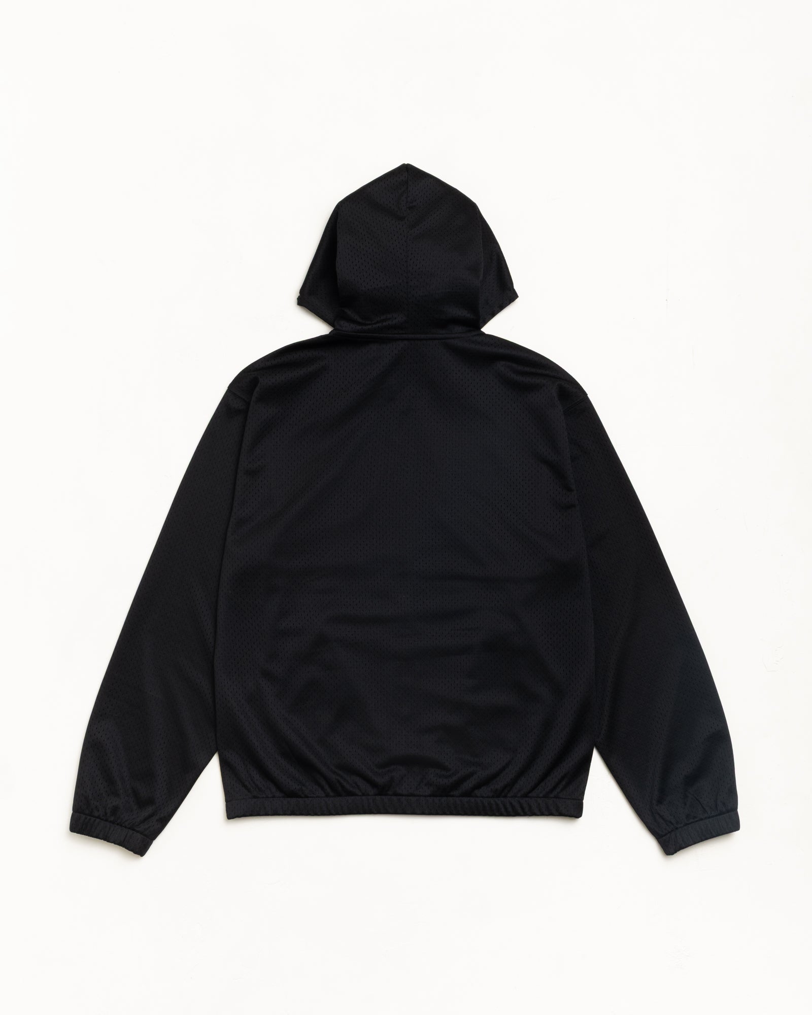 ATHLETIC MESH ZIP HOOD