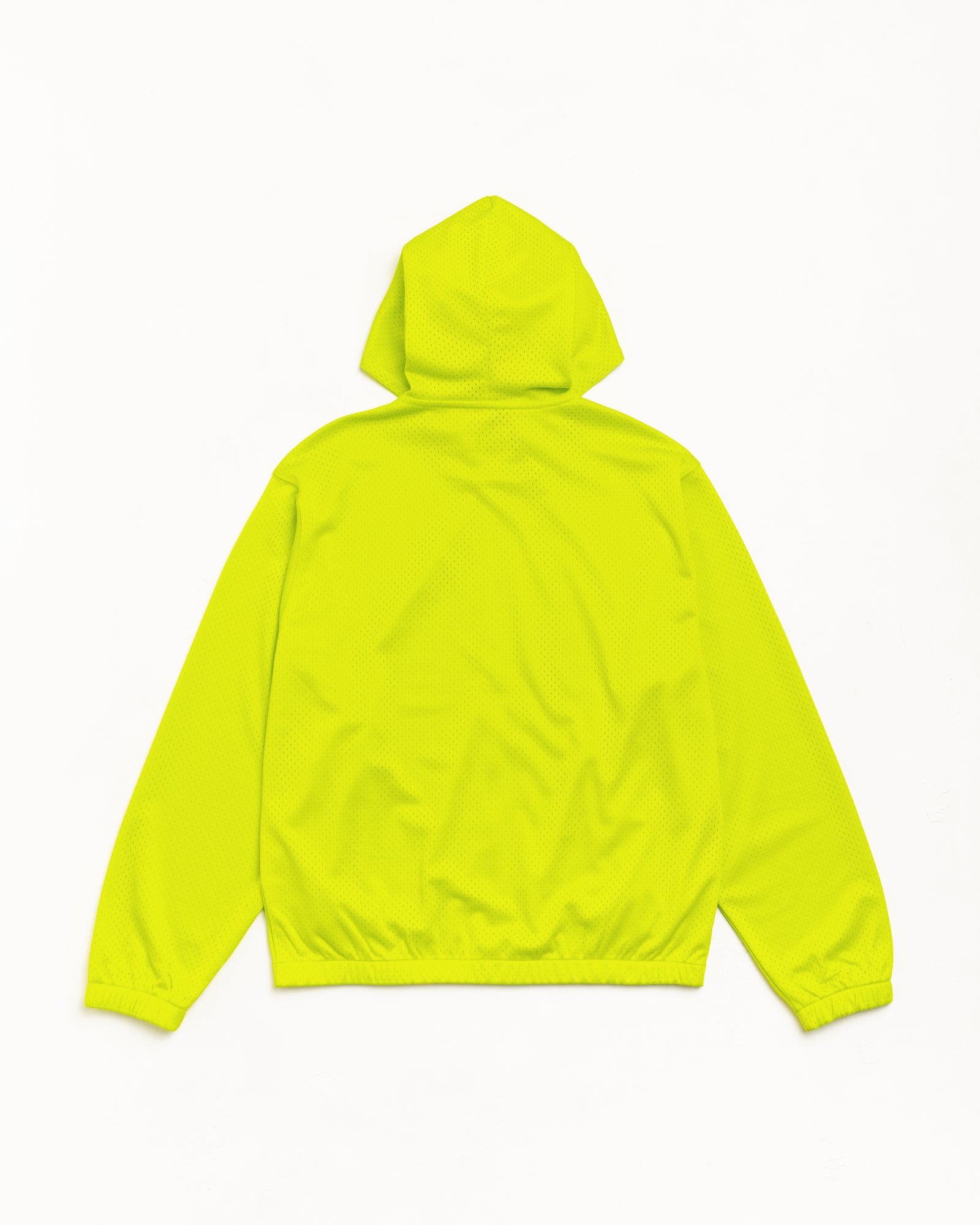 ATHLETIC MESH ZIP HOOD