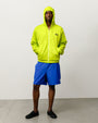 ATHLETIC MESH ZIP HOOD