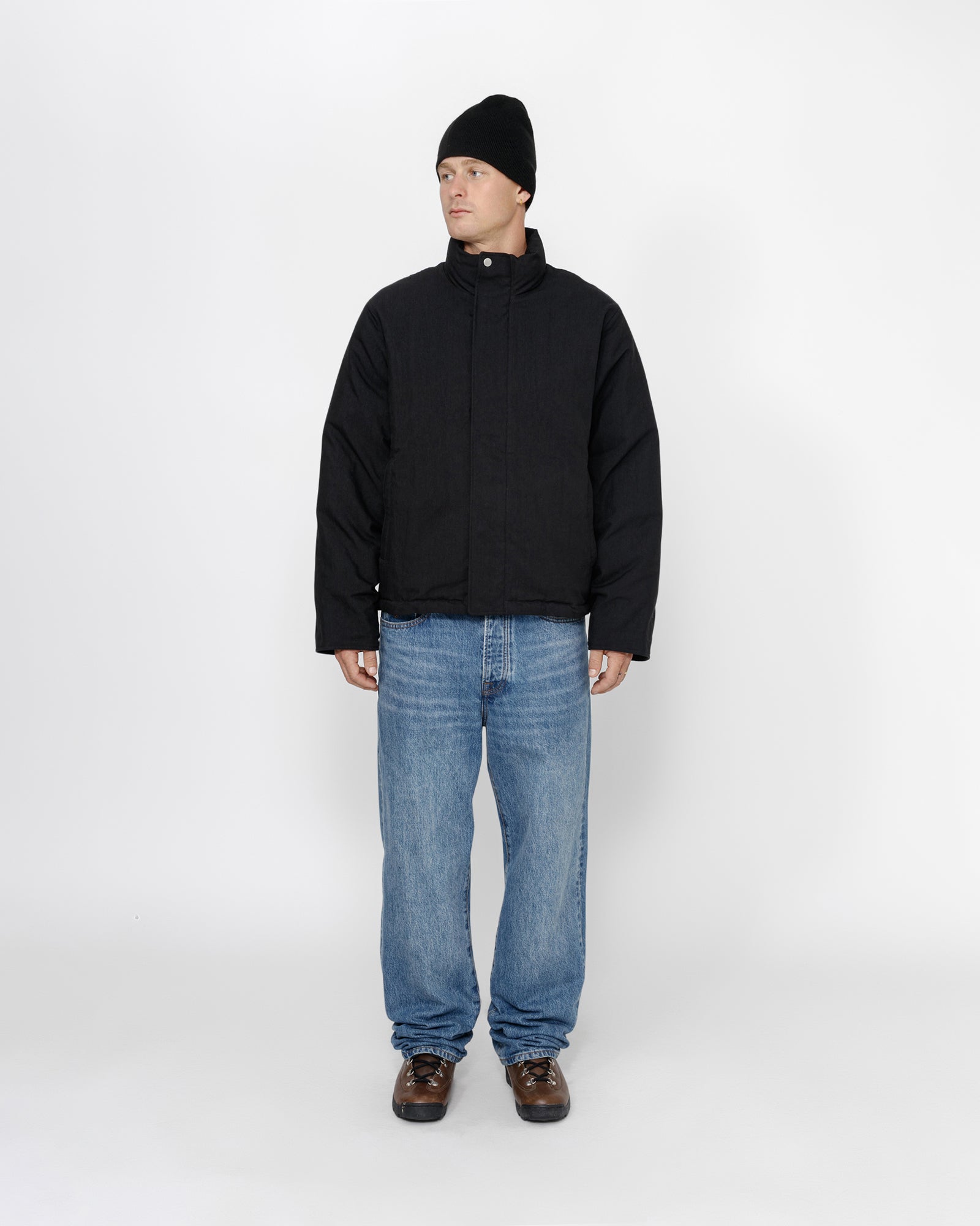 希少 黒入荷！ Stüssy – black in Jacket Down Short – AU Stussy ジャケット・アウター