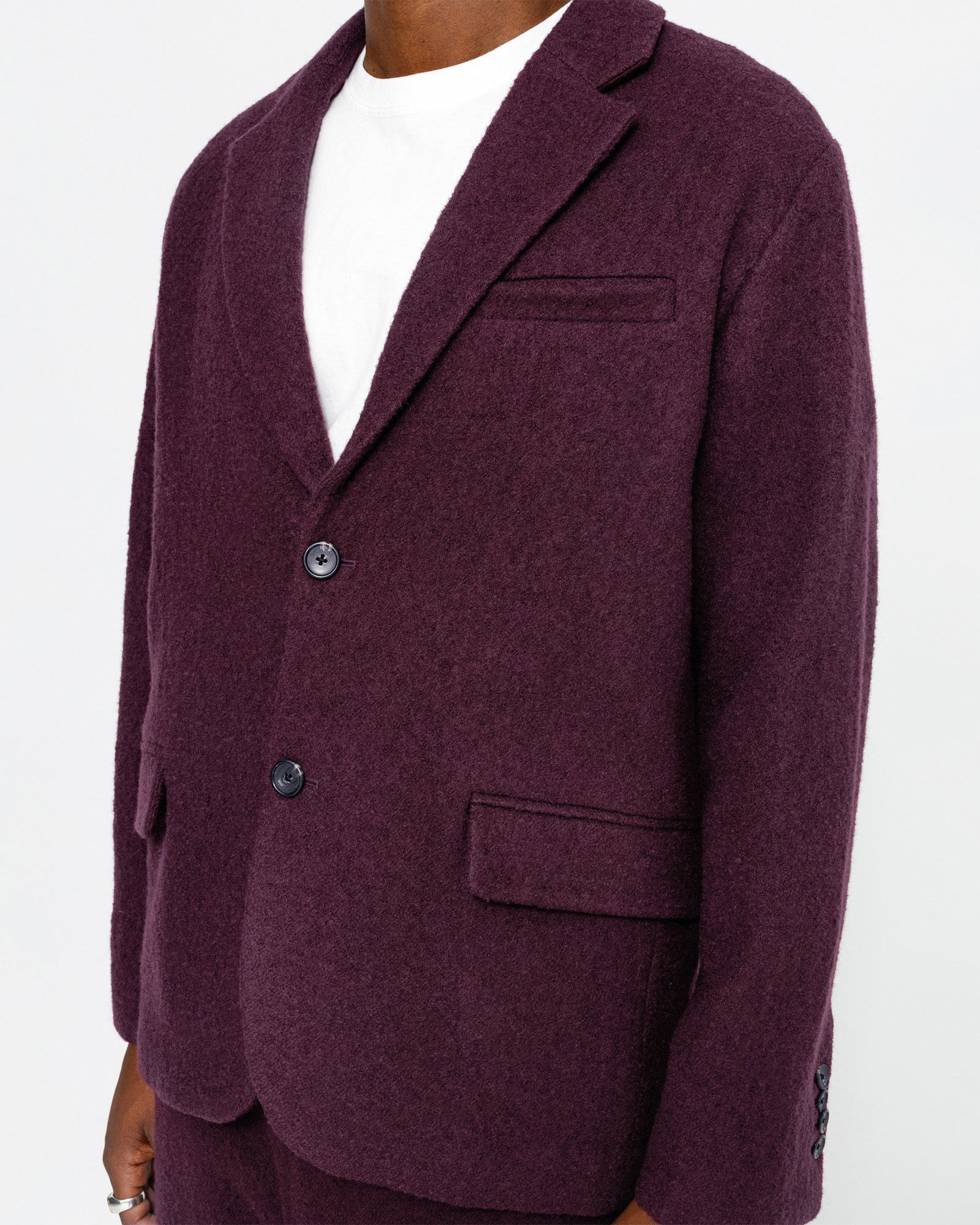 BLAZER TEXTURED WOOL