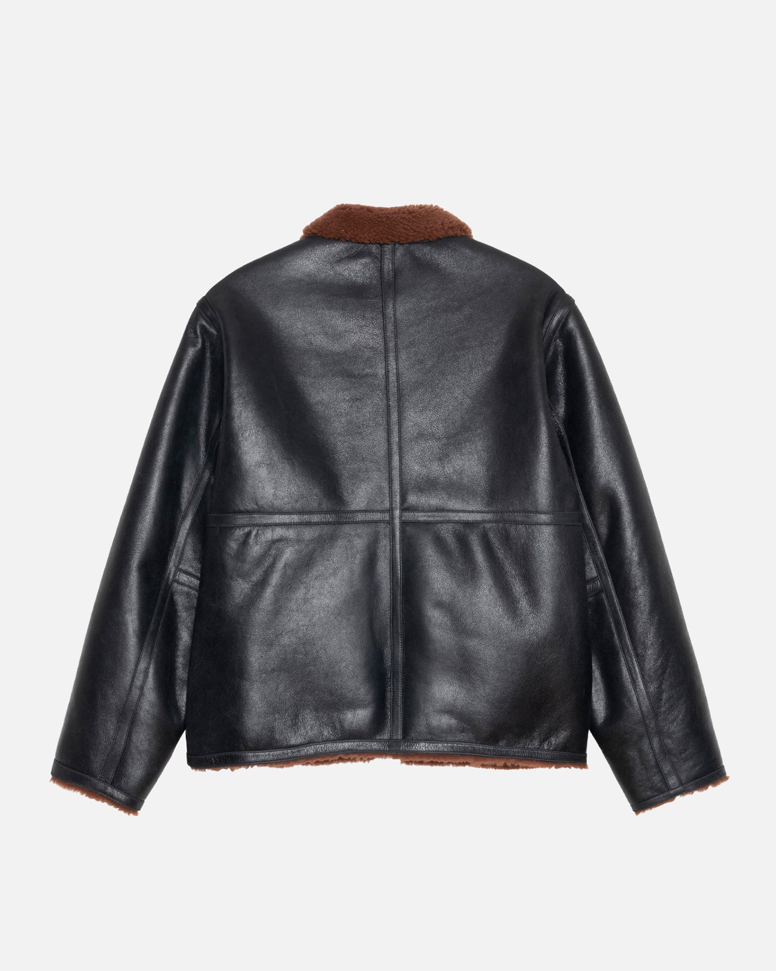 Shearling Jacket in black – Stüssy – Stussy AU