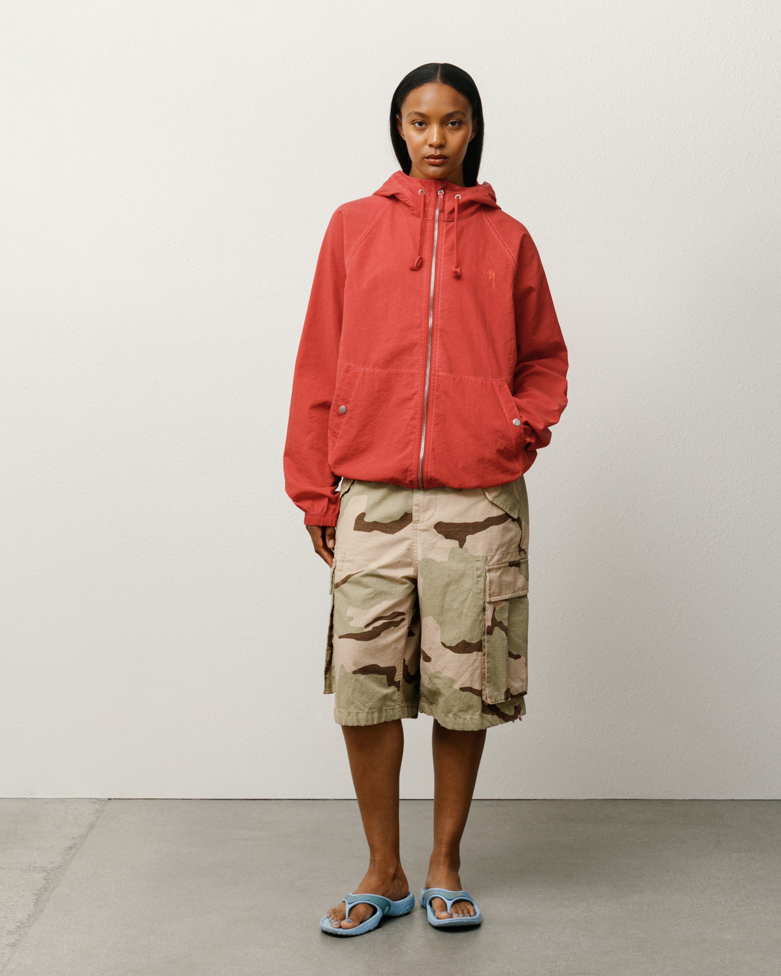 Stussy BEACH SHELL GARMENT DYED 完売品　 S Beach Shell Garment Dyed in red – Stüssy – Stussy AU