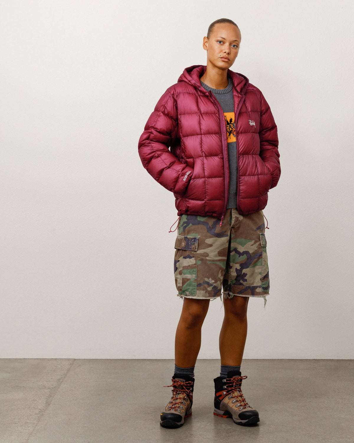 MIDWEIGHT HOODED PUFFER