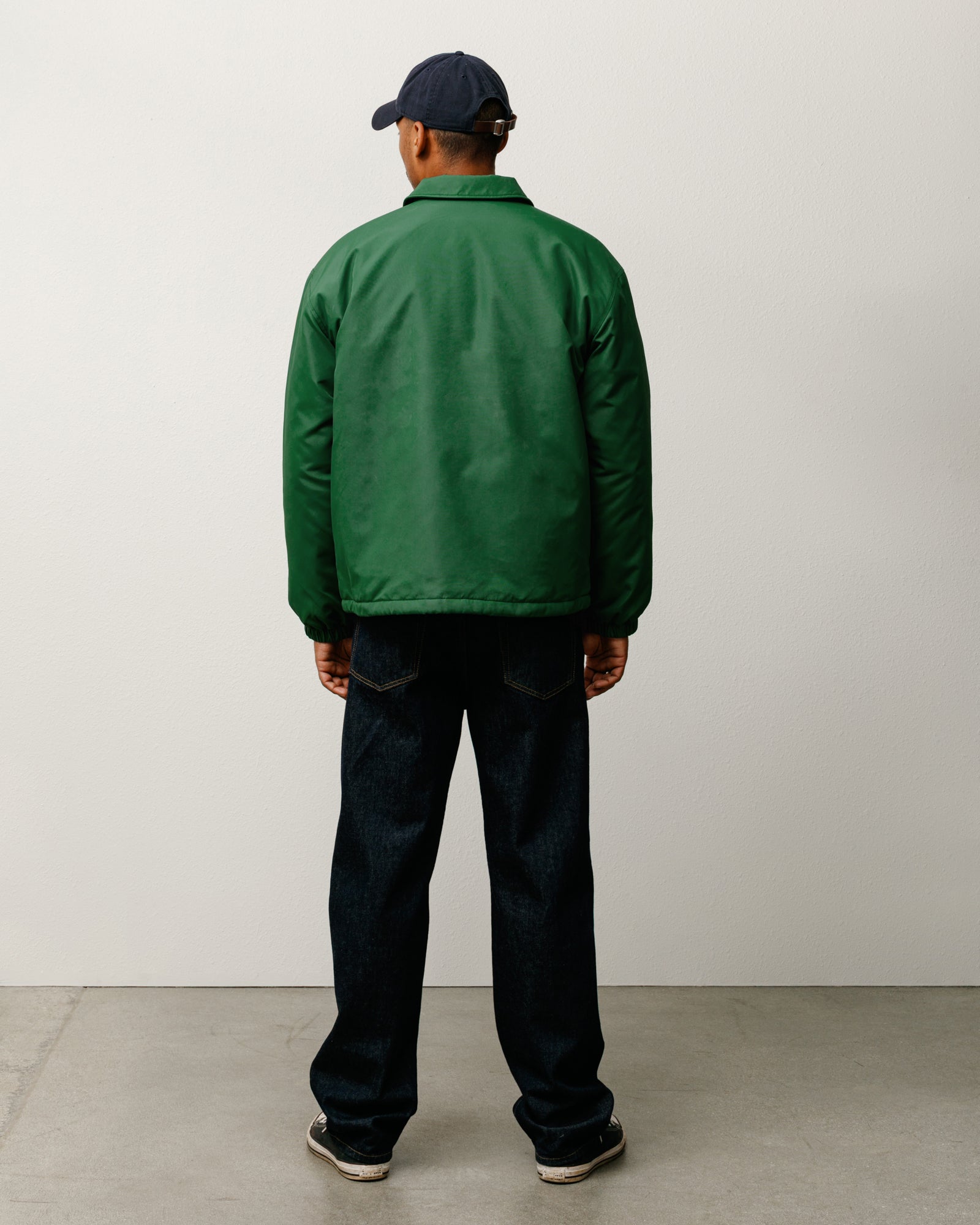 Coaches Jacket – Green | Outerwear | Stüssy – Stussy AU