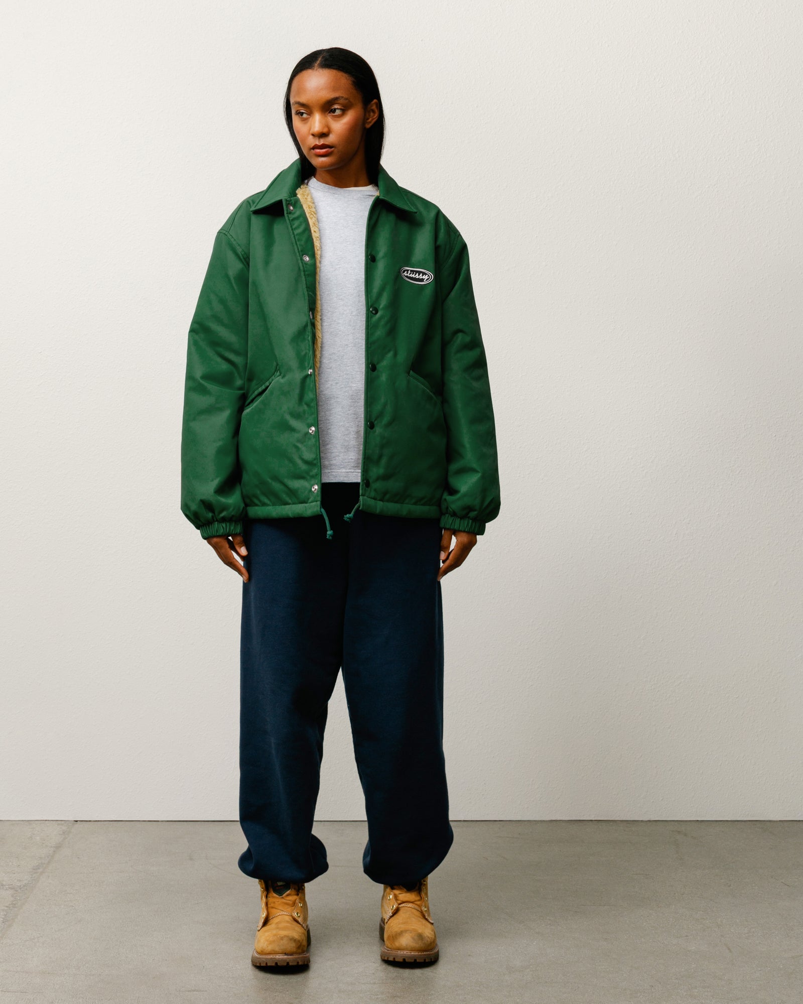 ジャケット・アウター Stussy COACHES JACKET Coaches Jacket – Green | Outerwear | Stüssy – Stussy AU