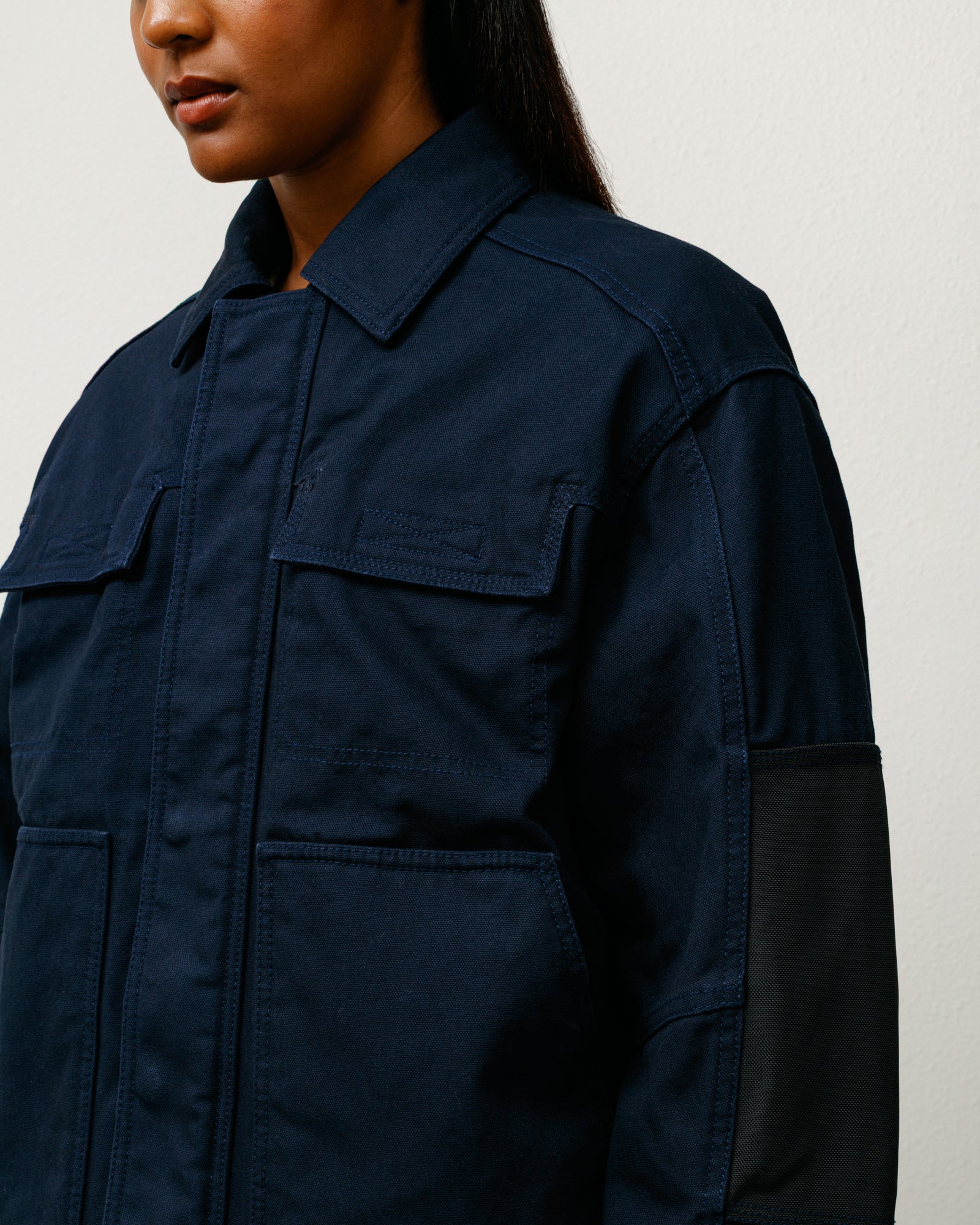 STÜSSY WORKGEAR JACKET BLUE XL Stussy Workgear Jacket Blue Men's - FW24 - US