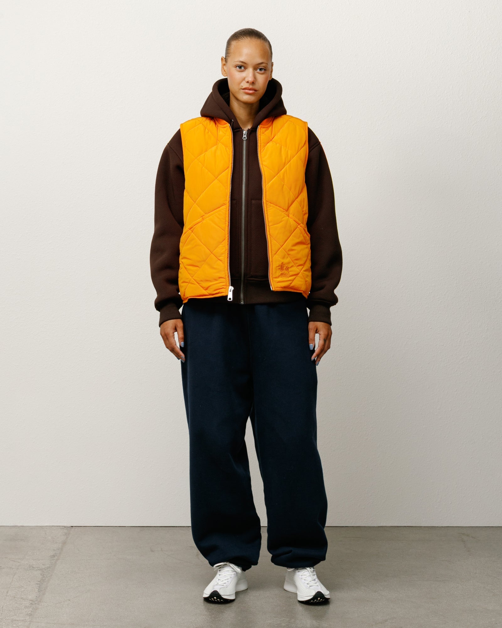 Thermal Lined Quilted Vest – Orange | Outerwear | Stüssy – Stussy AU
