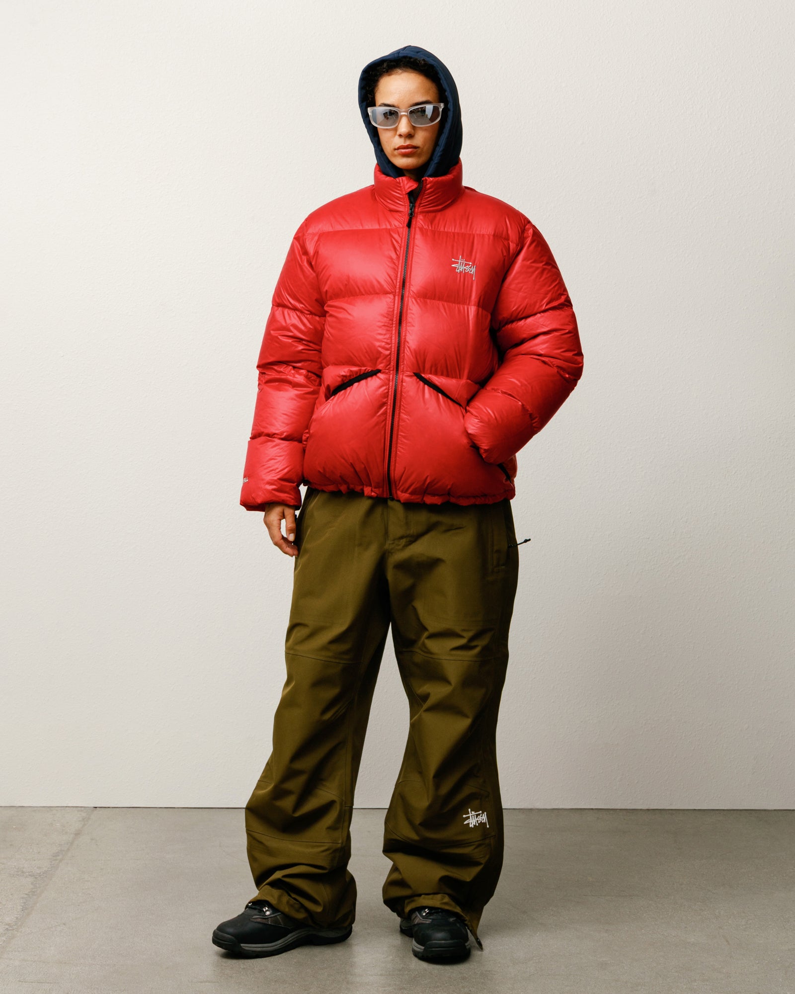 MICRO RIPSTOP DOWN MOCK