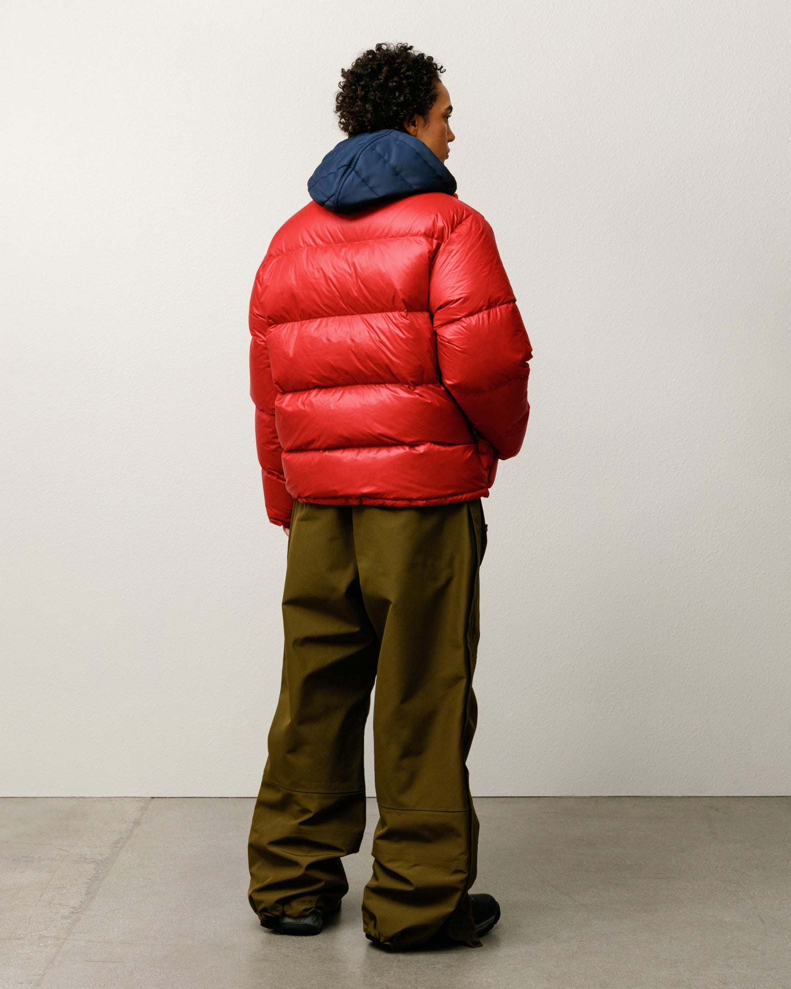 MICRO RIPSTOP DOWN MOCK