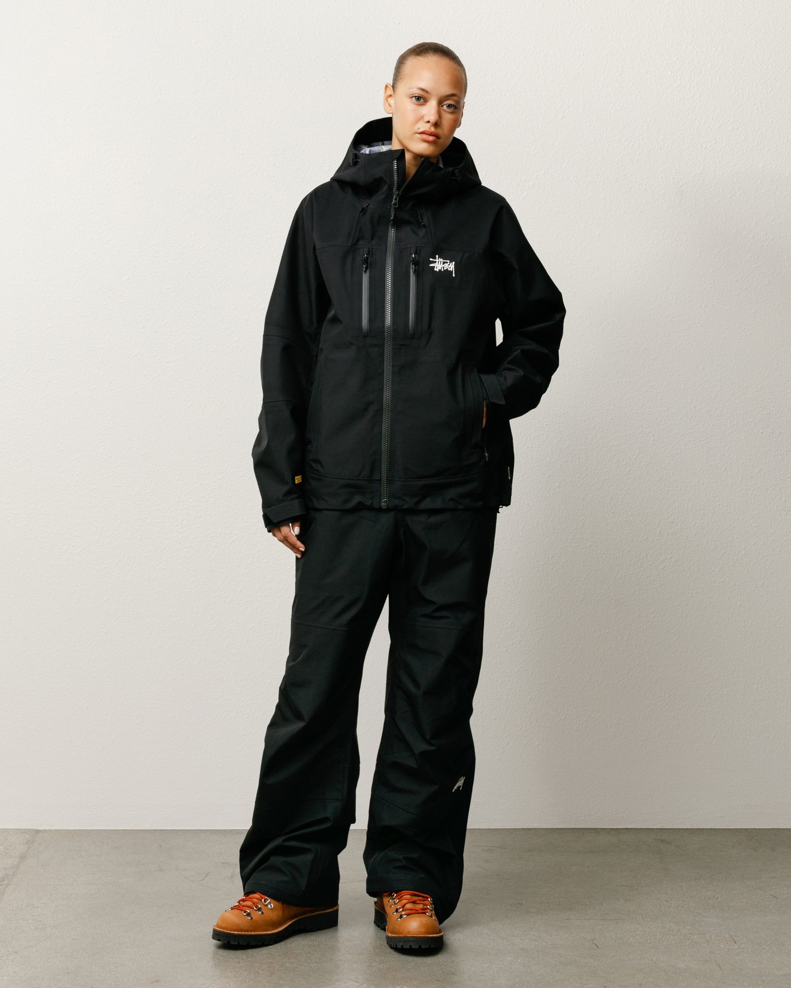 Gore-Tex® Guide Shell – Black | Outerwear | Stüssy – Stussy AU
