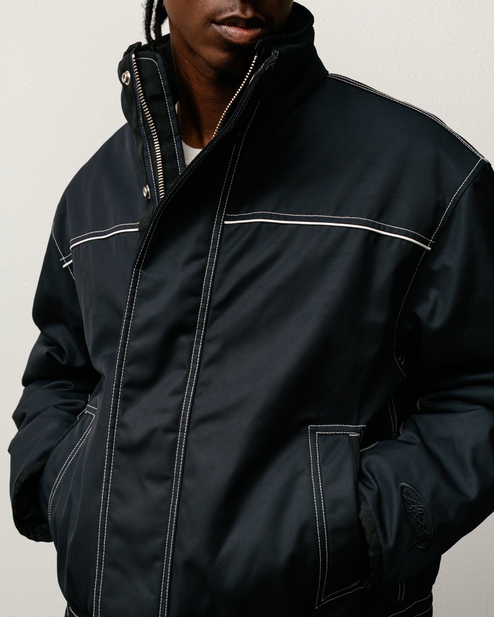 Insulated Built Jacket – Black | Outerwear | Stüssy – Stussy AU