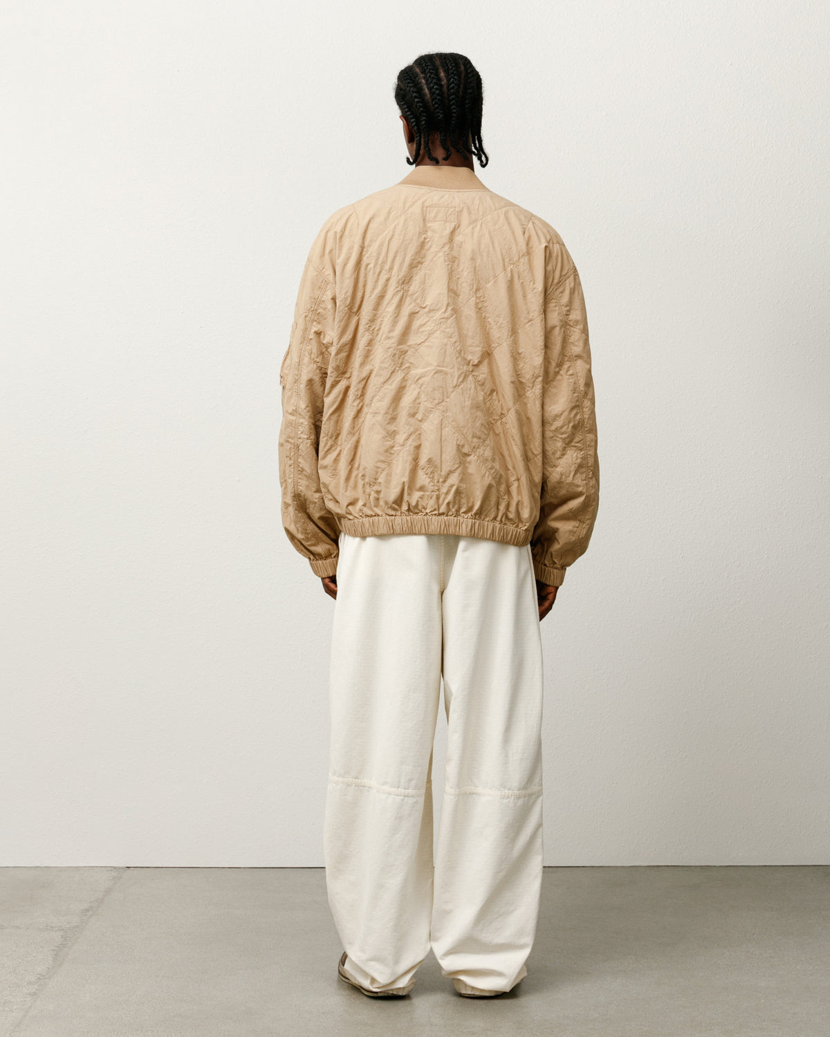 Lightweight Cotton Bomber in khaki – Stüssy – Stussy AU