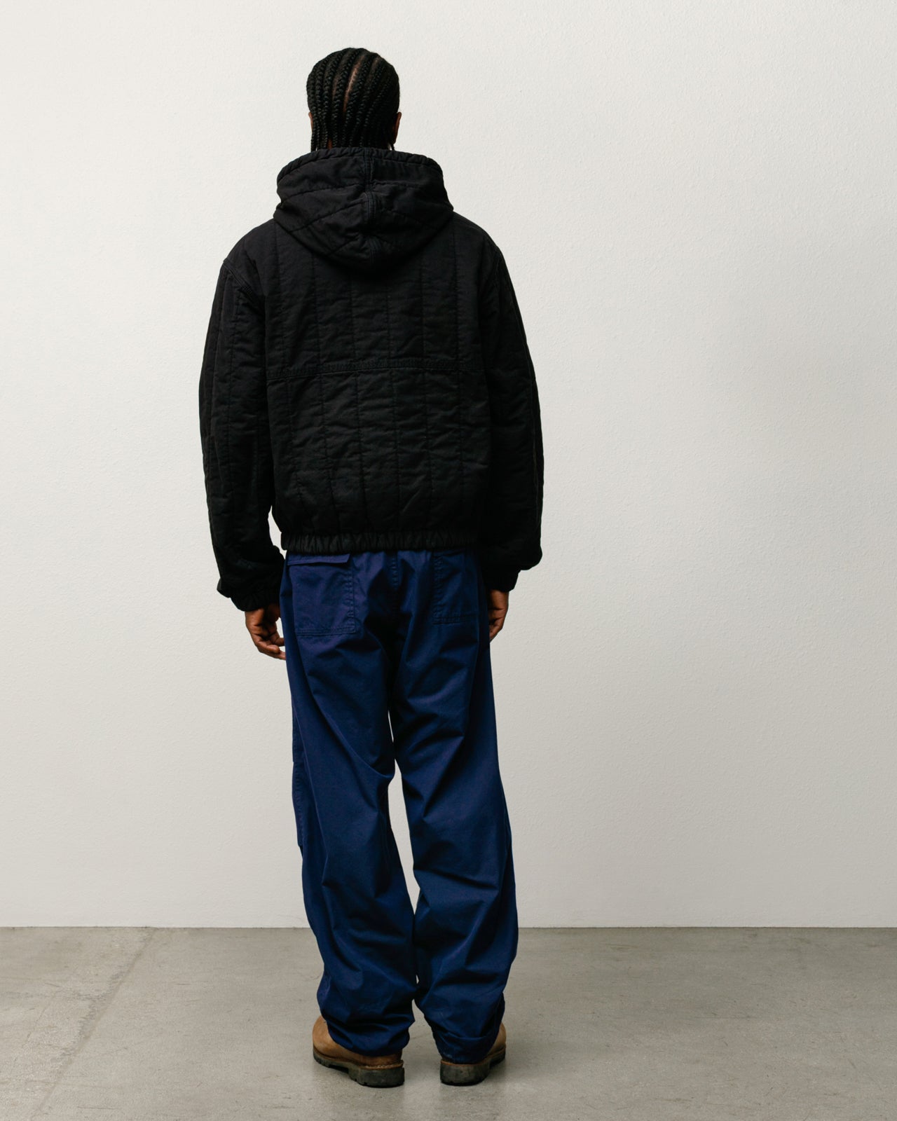 QUILTED CANVAS WORK JACKET