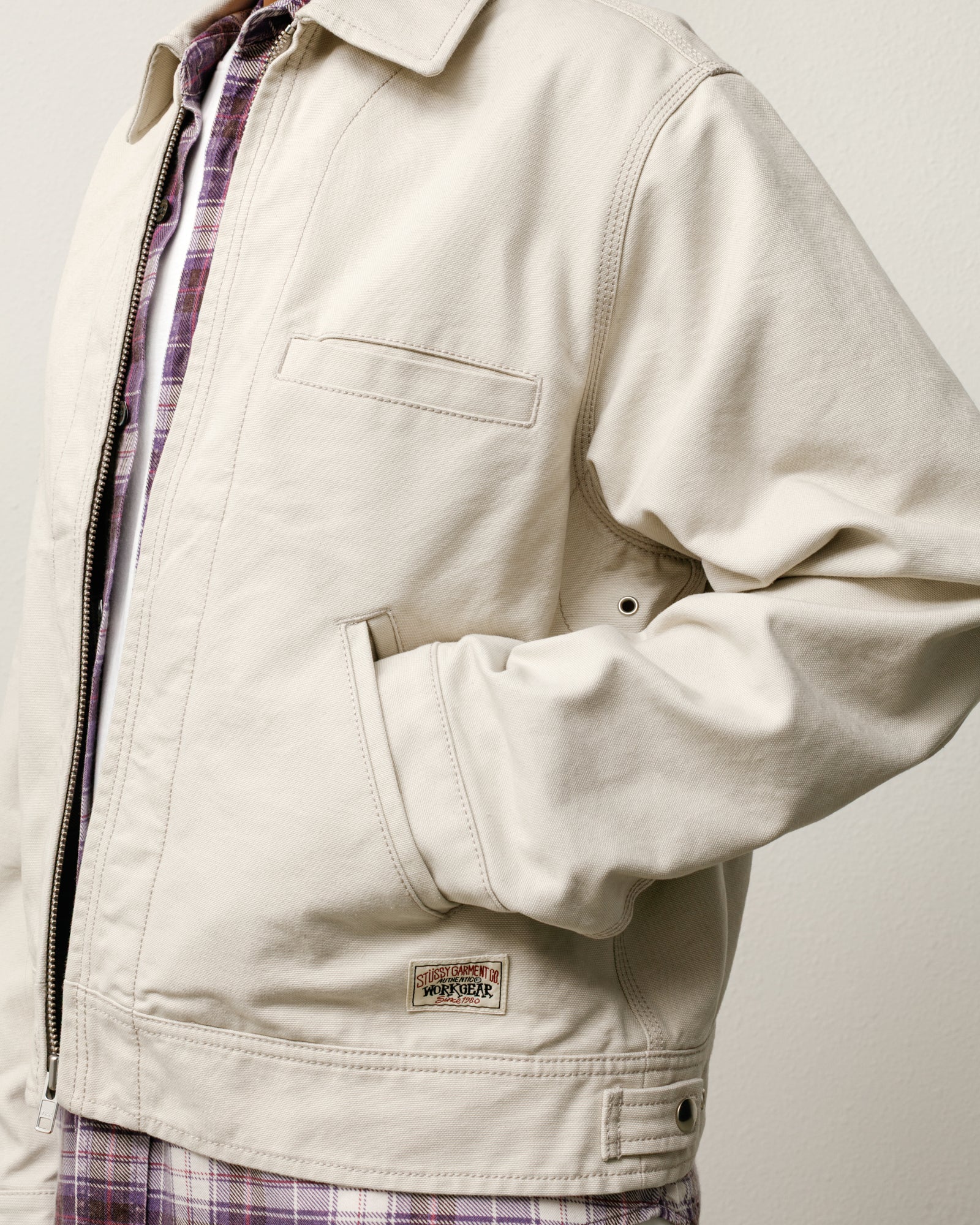 WORK JACKET COLLARED